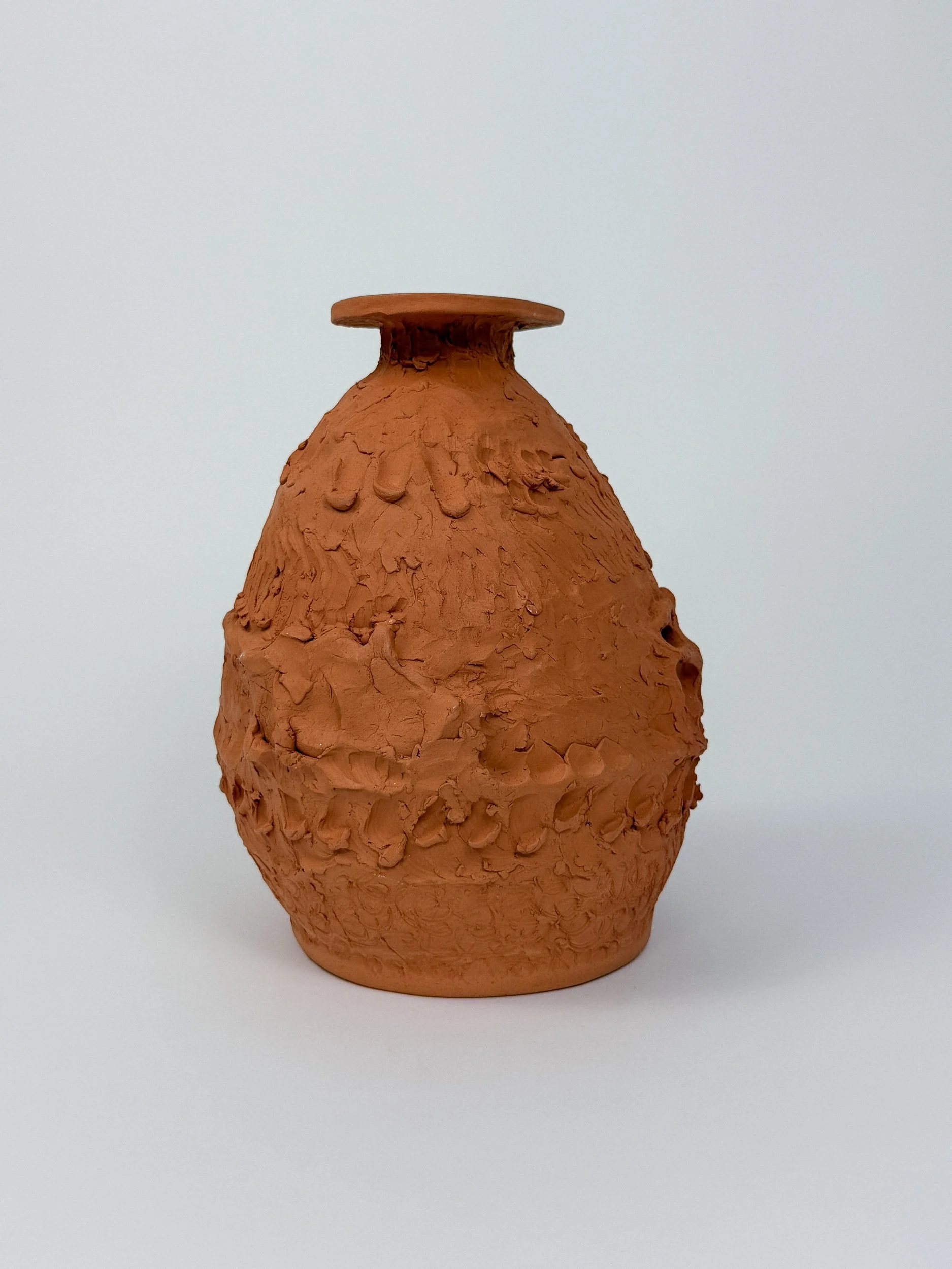 Pazzalotti Occhi Terracotta Vase