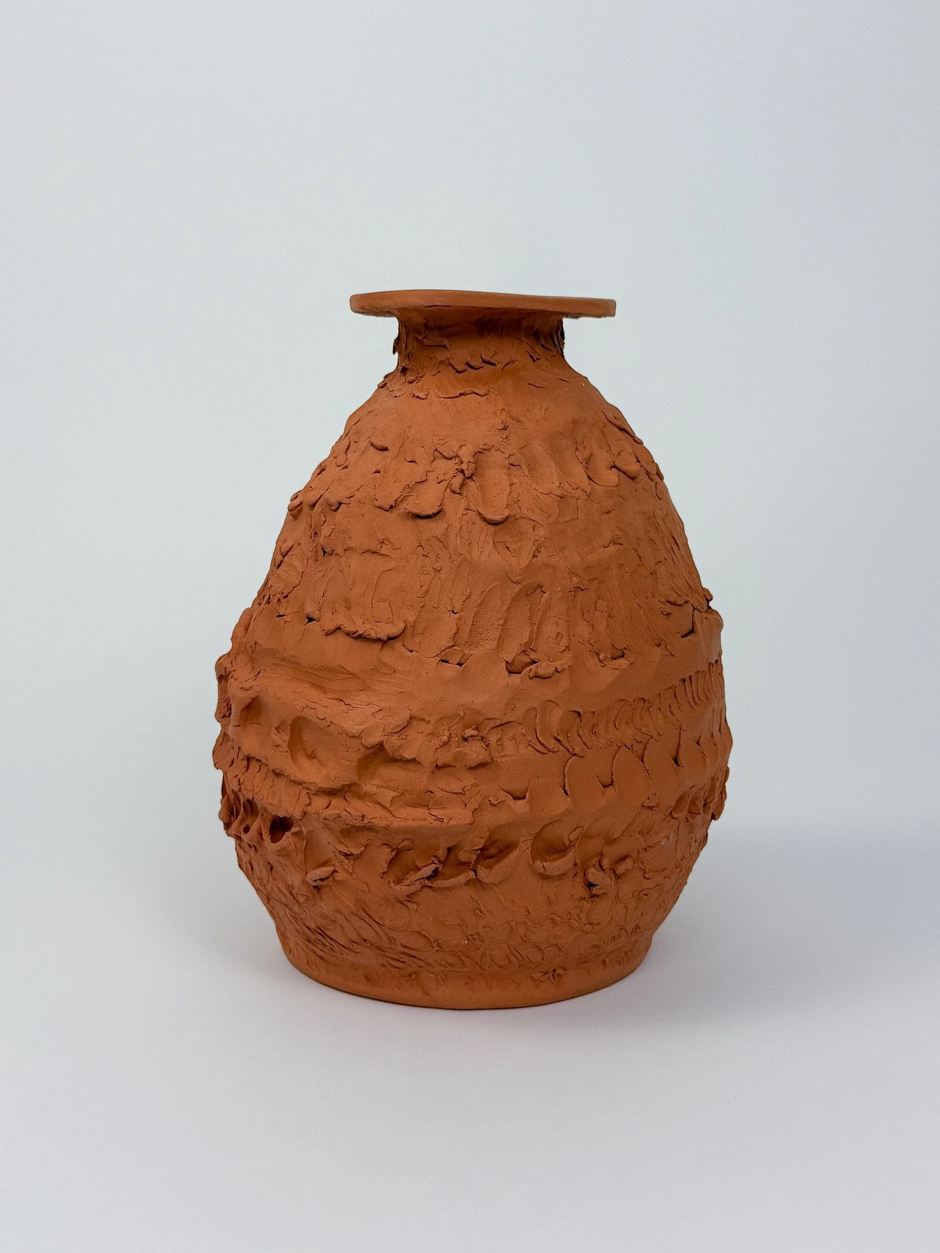 Pazzalotti Occhi Terracotta Vase