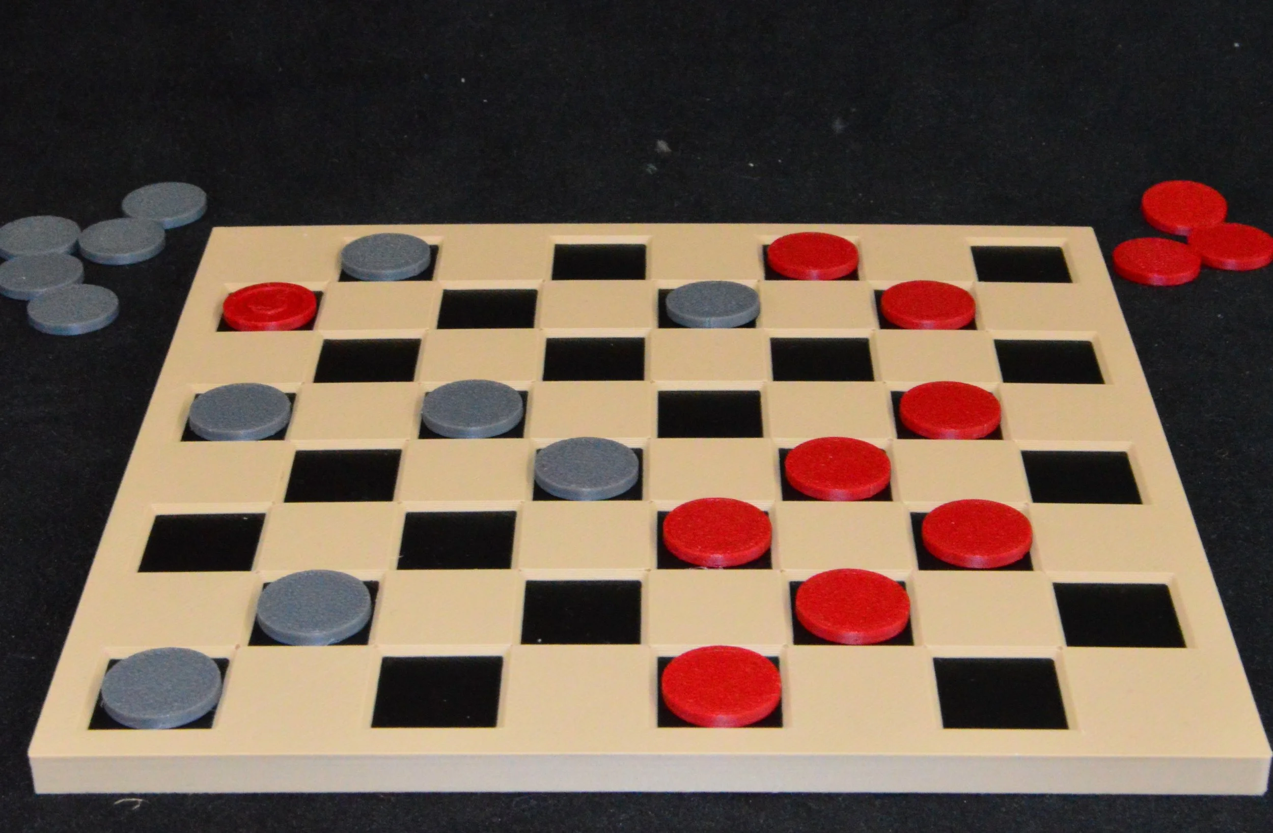 Checkers/Draughts board game
