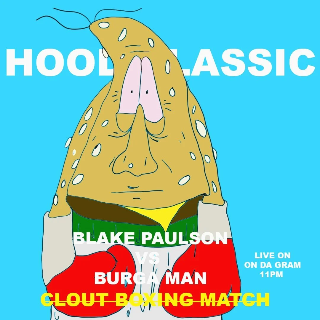 Burga Man 🍔 (the boxing world savior) 

#burgaman #hoodmonsters #boxing