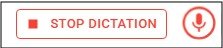 stop dictation button