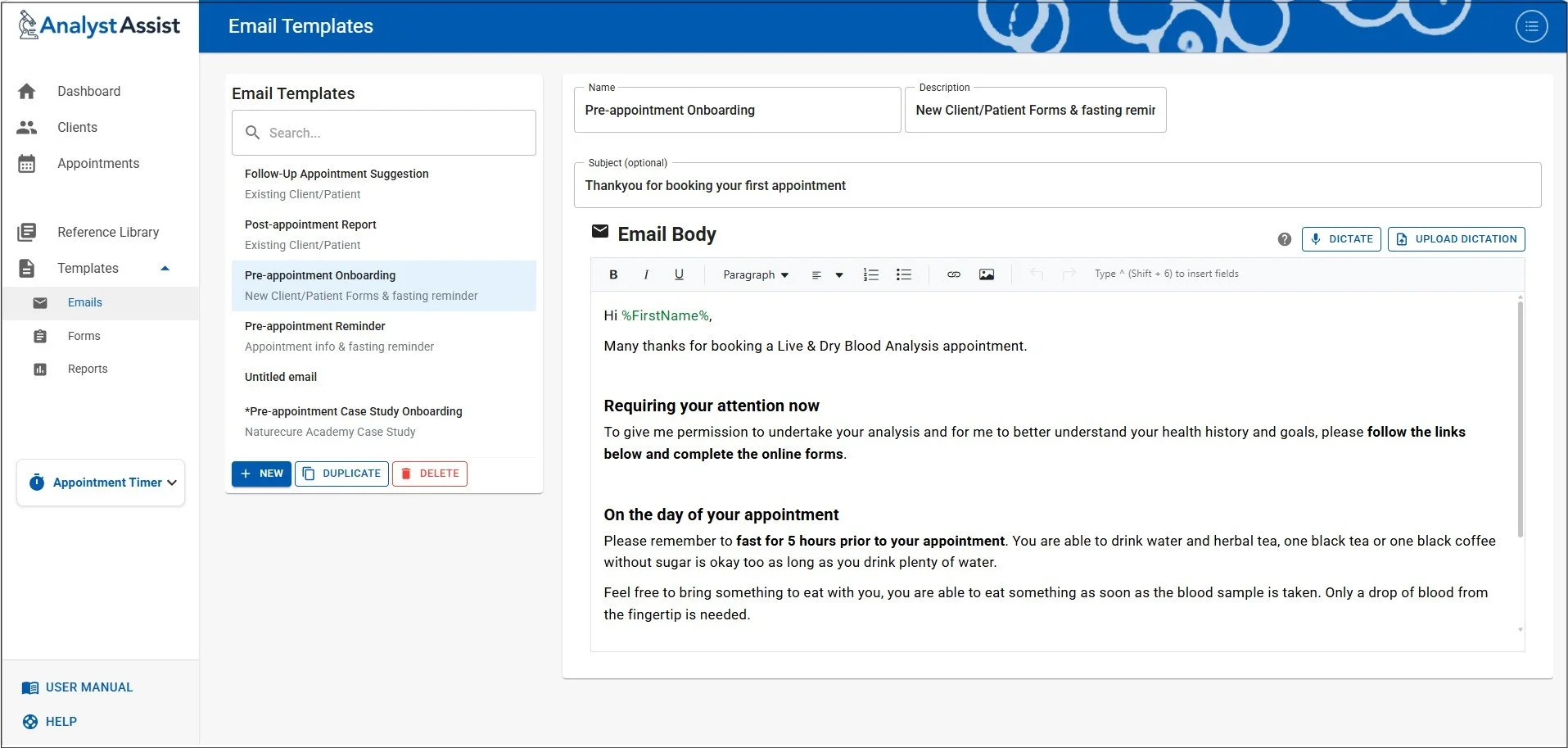 email template designer