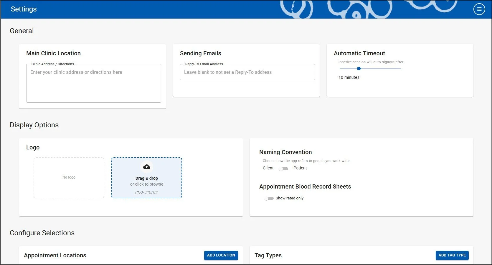 analystassist settings page