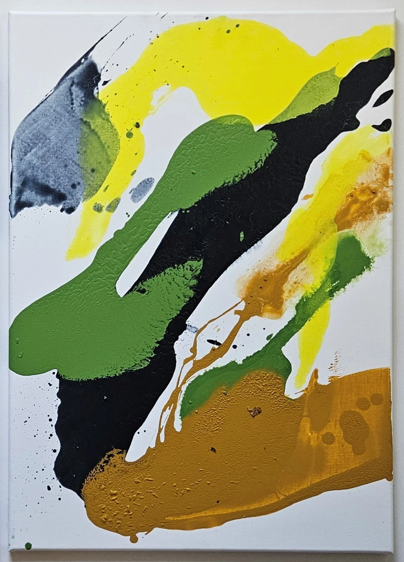 "Farbreflexe einer Landschaft VII - Diptychon"
Acryl auf Leinwand 50 x 70 cm, 05/2026
