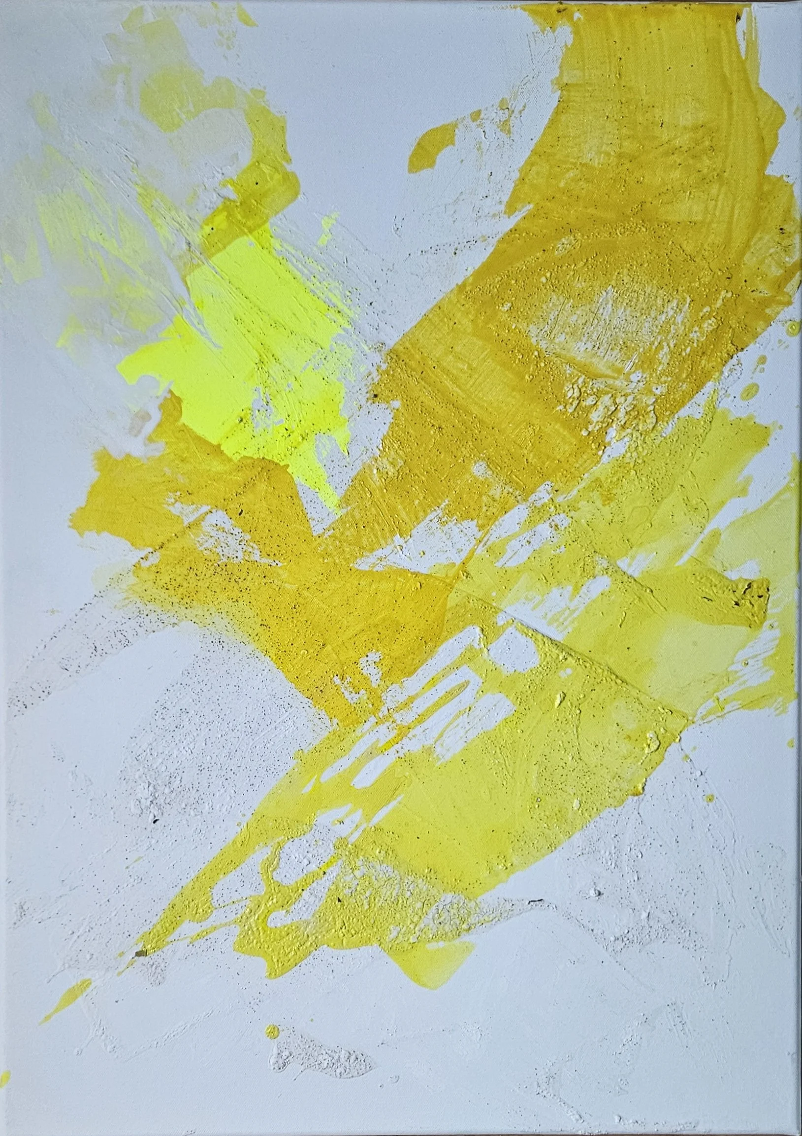 "Dimensionale Schichten - Triptychon"
Acryl auf Leinwand 50 cm x 70 cm, 05/2026