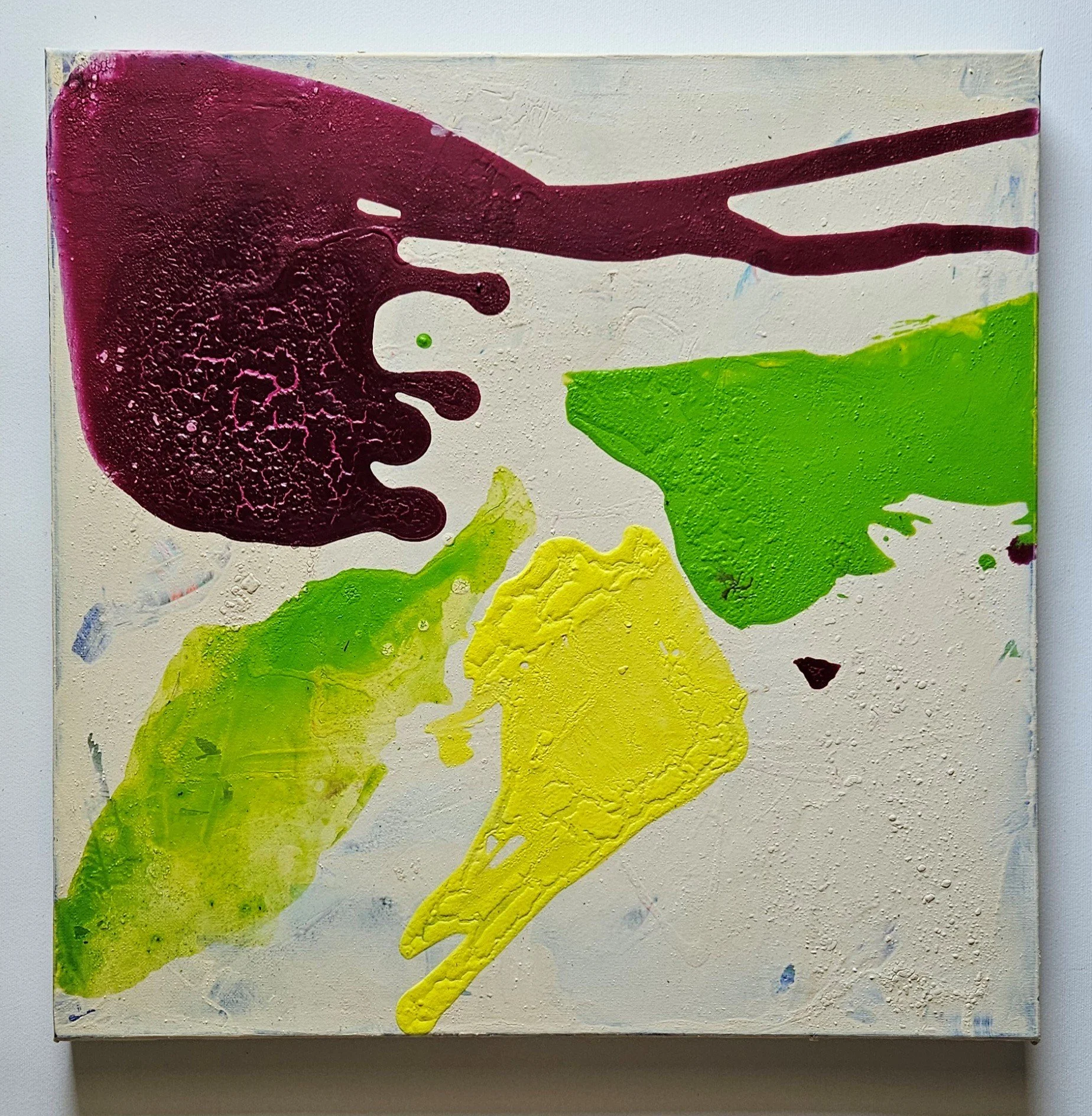 "Farbreflexe einer Landschaft IX"
Acryl auf Leinwand 50 x 50 cm, 07/2026