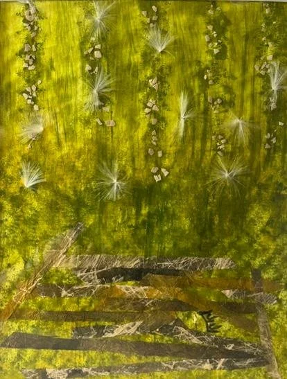 Undergrowth | 15x18 | Ink & mixed media work on paper | $325