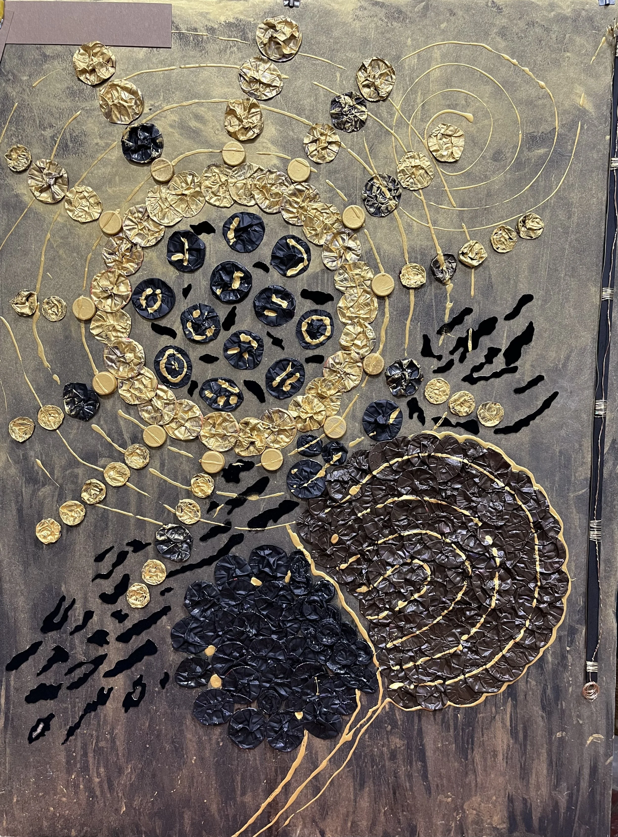 Catherine Engelmeyer mixed media Nespresso pods.jpeg