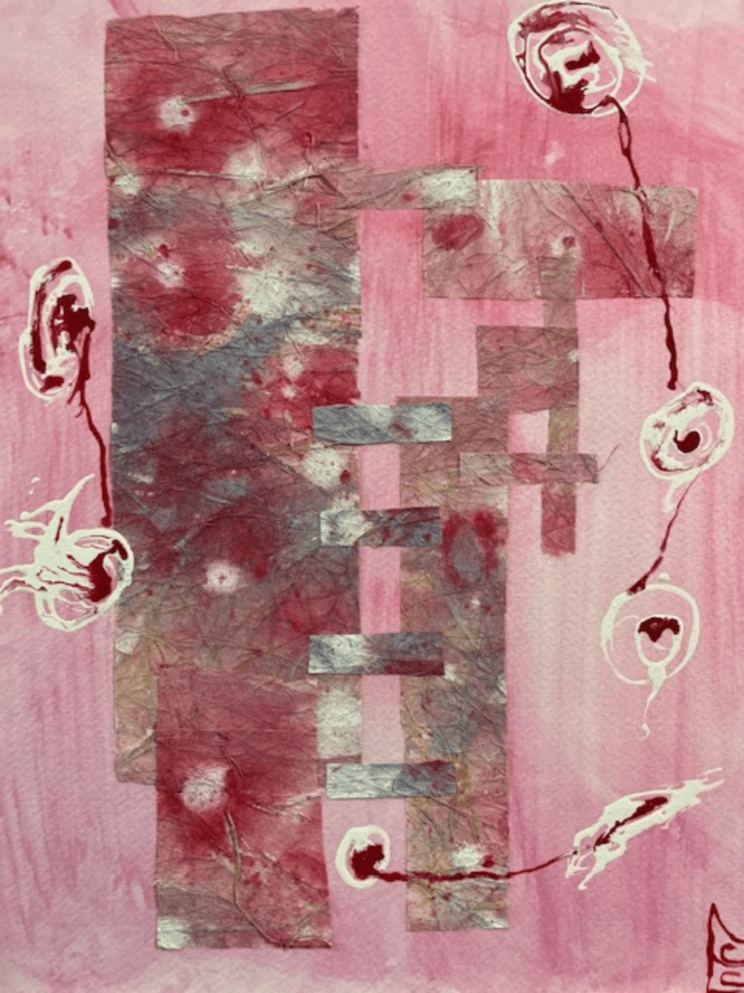 Catherine Engelmeyer pink shapes geometry.png