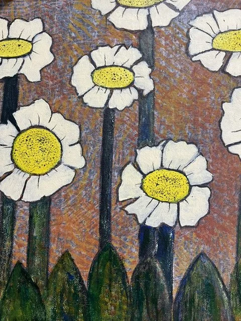Happy Spring #3 | 12x12 | Acrylic paint | $250