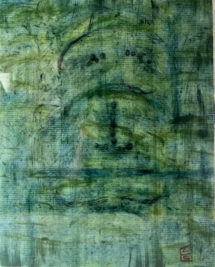 Quick Appearance | 20x24, framed | Ink on Japanese paper | $785