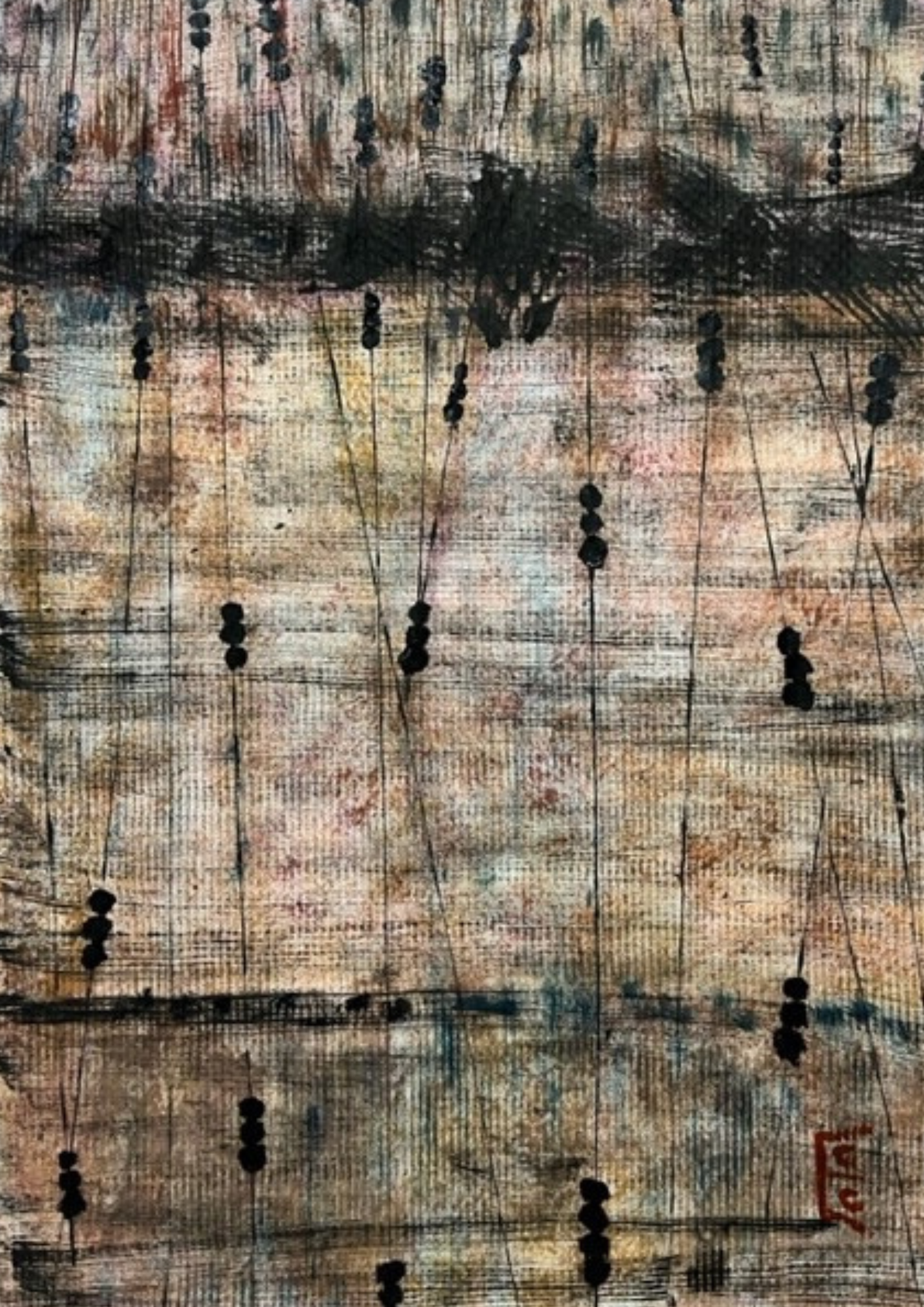 Catherine Engelmeyer Art red circles Japanese ink 4.png