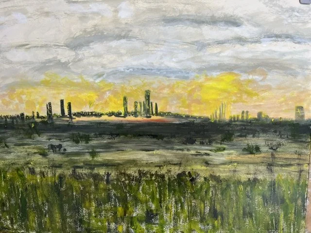 Oil on paper | 36x24 | $950