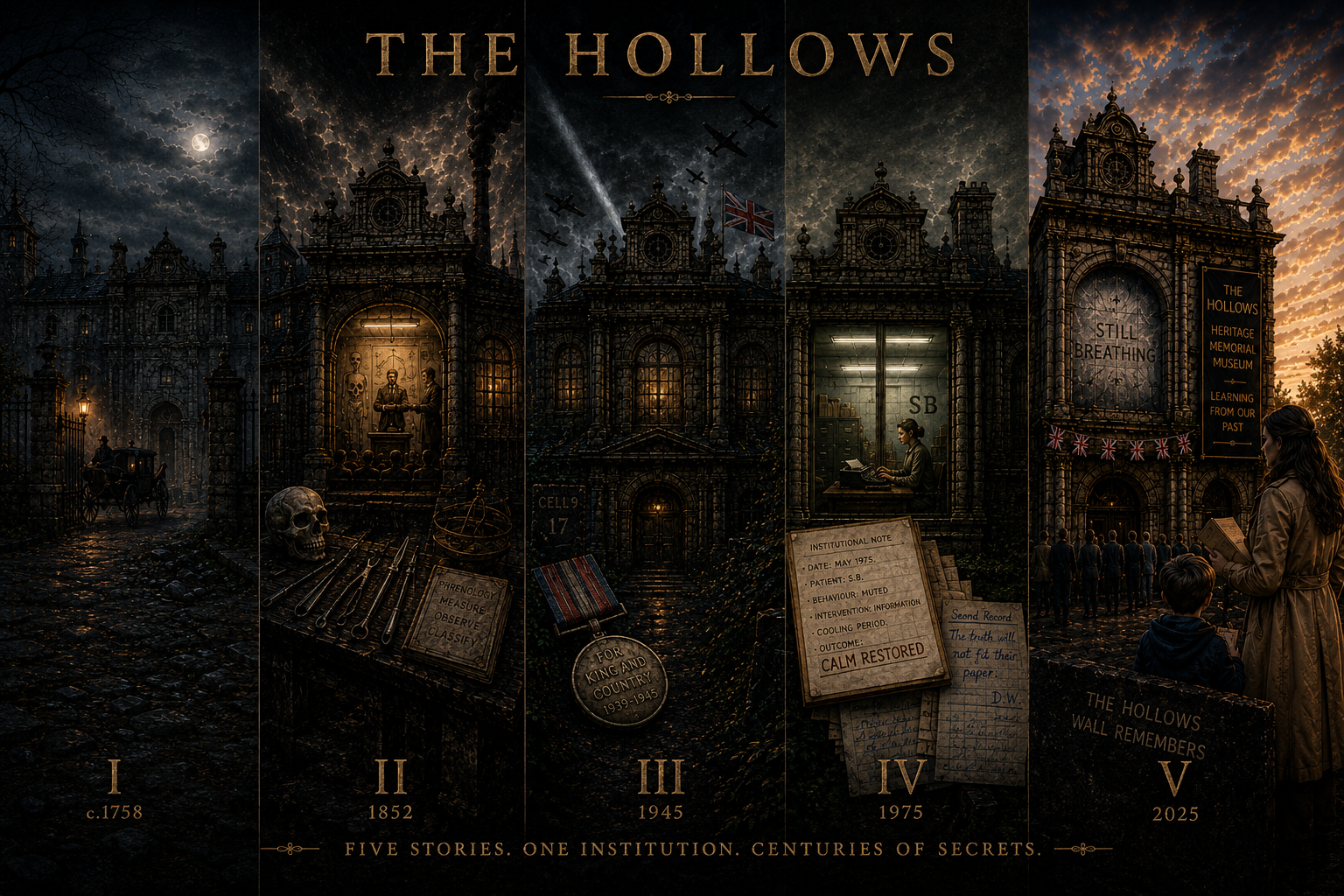The Hollows - The Wall Remembers Postcard