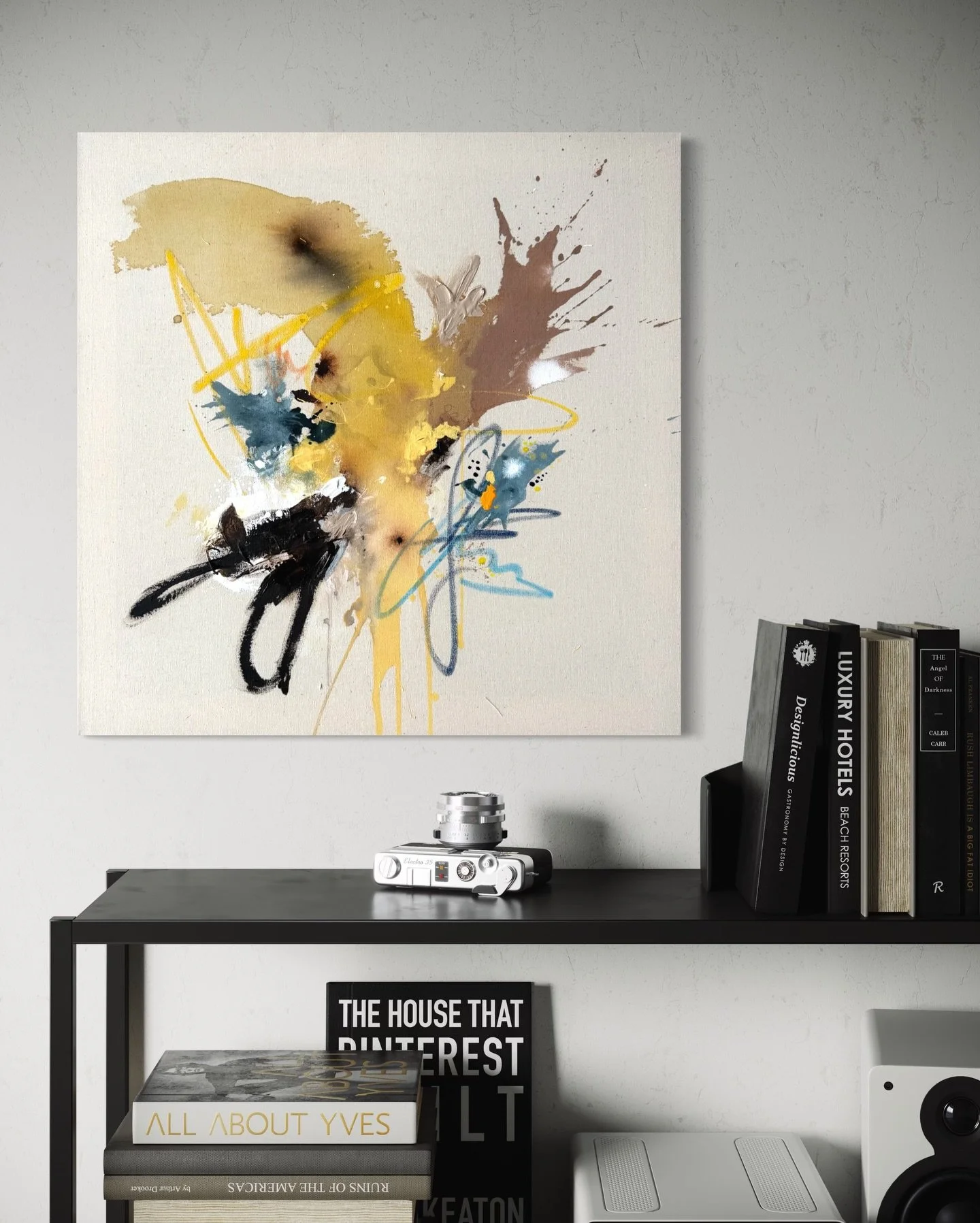 Yellow place - 60 x 60 cm - Mixed media on canvas 

#newartwork #art #abstractart #abstractpainting #abstractartist #abstract #abstraktekunst #abstraktemalerei #kunst
#abstractacrylic #kunstwerk #interiordesign #interior #newart #iiconthewall #artwor