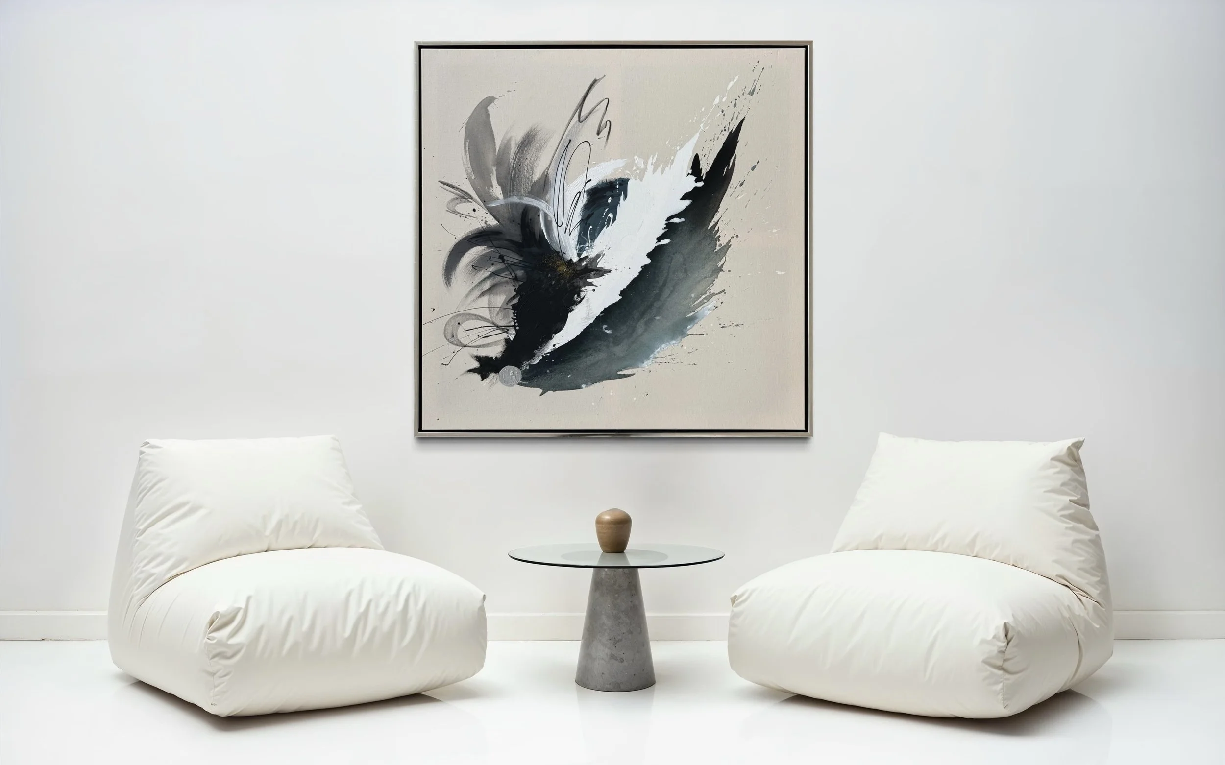 Deep Blue Sea 104cm x 104cm