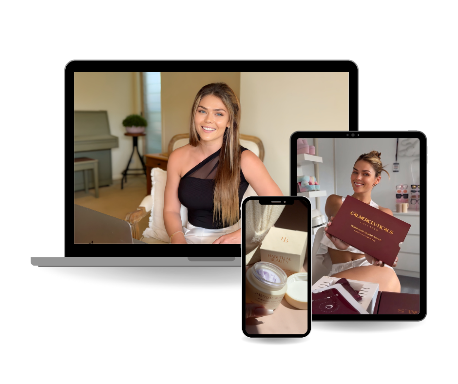 Filming UGC content for eCommerce brand