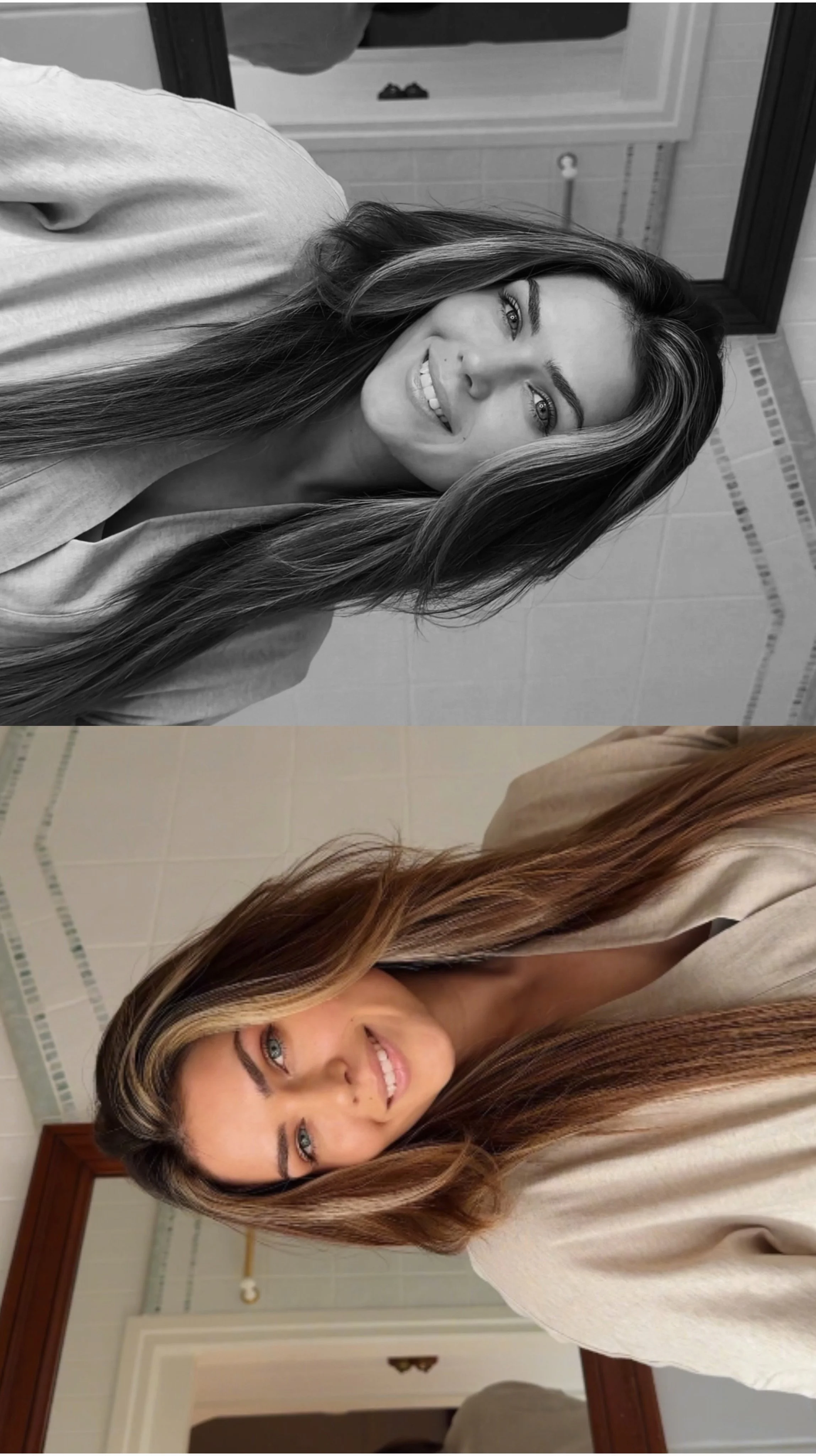 Luxury brand photoshoot with neutral tones and product styling