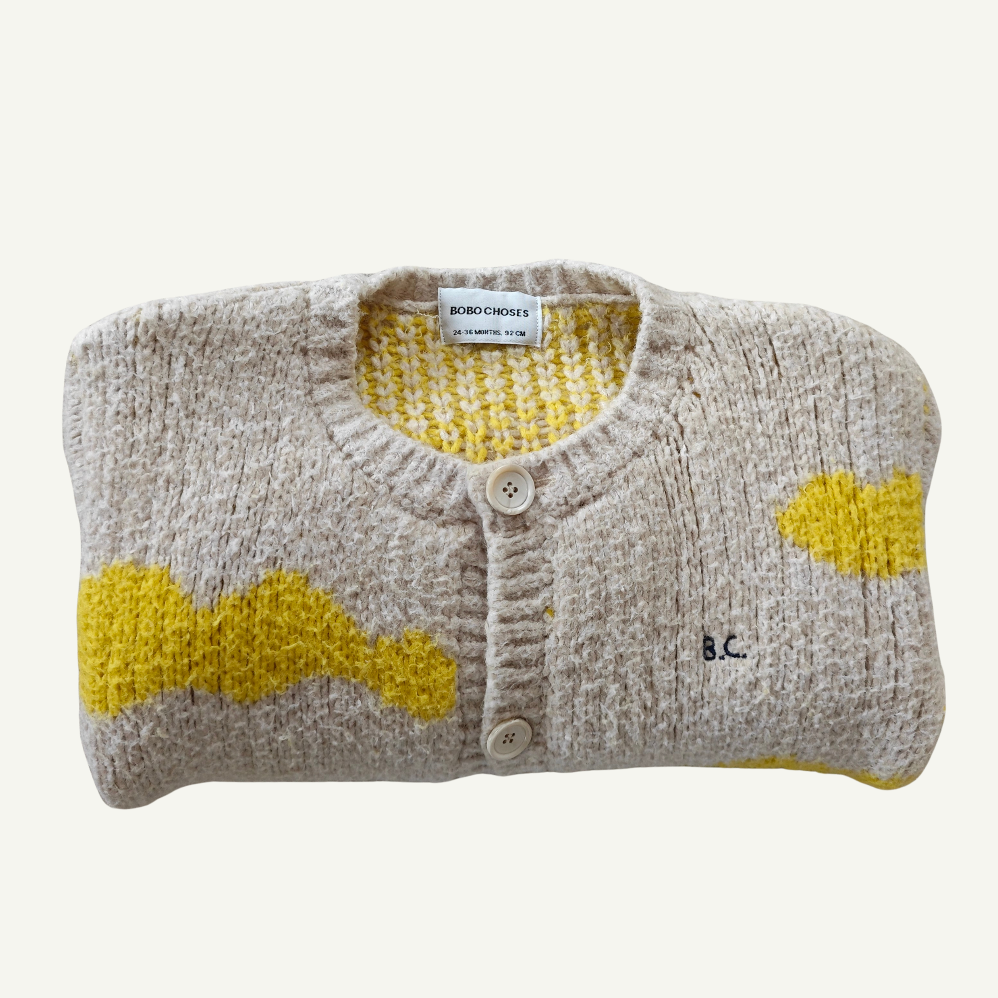 Bobo Choses All Over Clouds Knit
