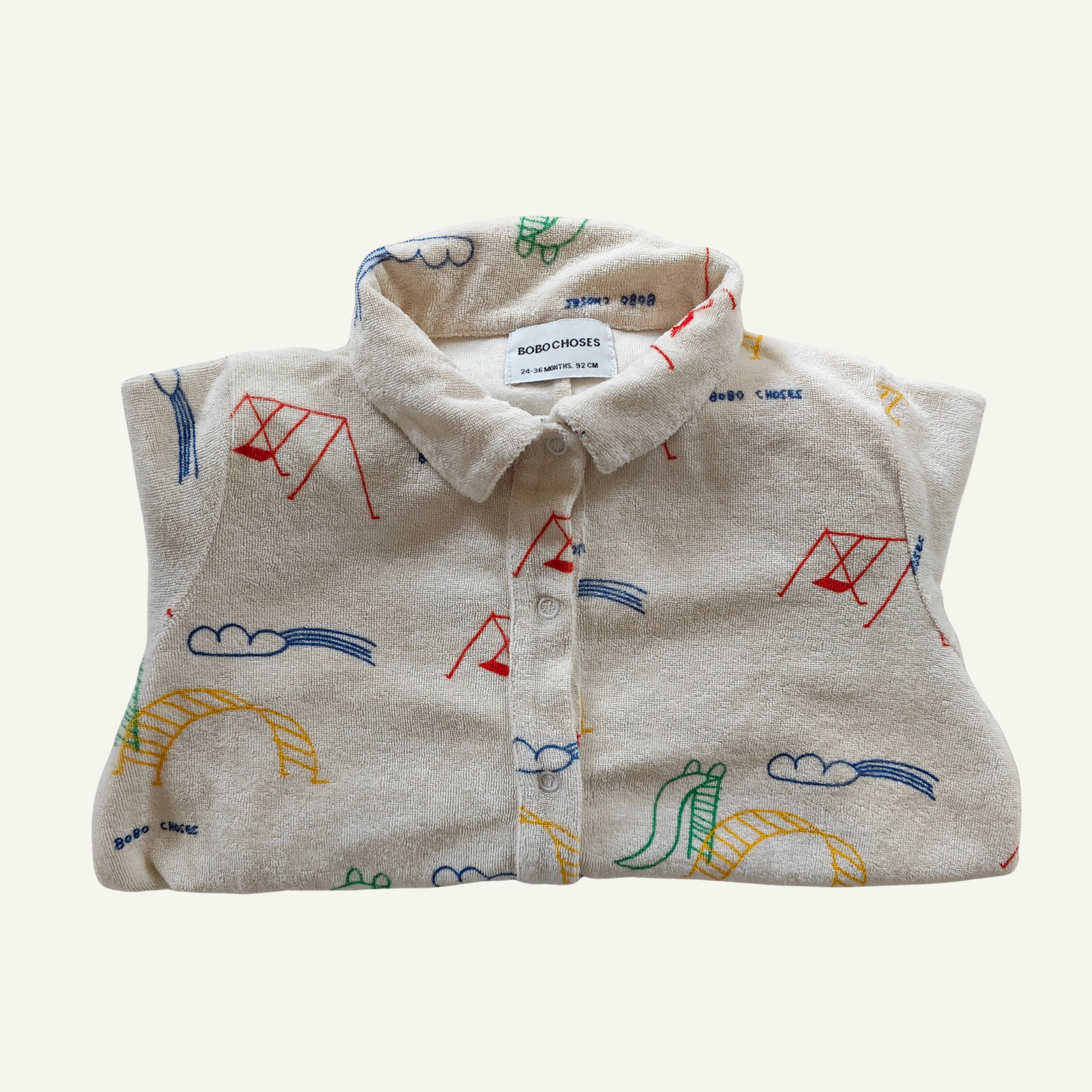 Bobo Choses Playground Terry Jumpsuit