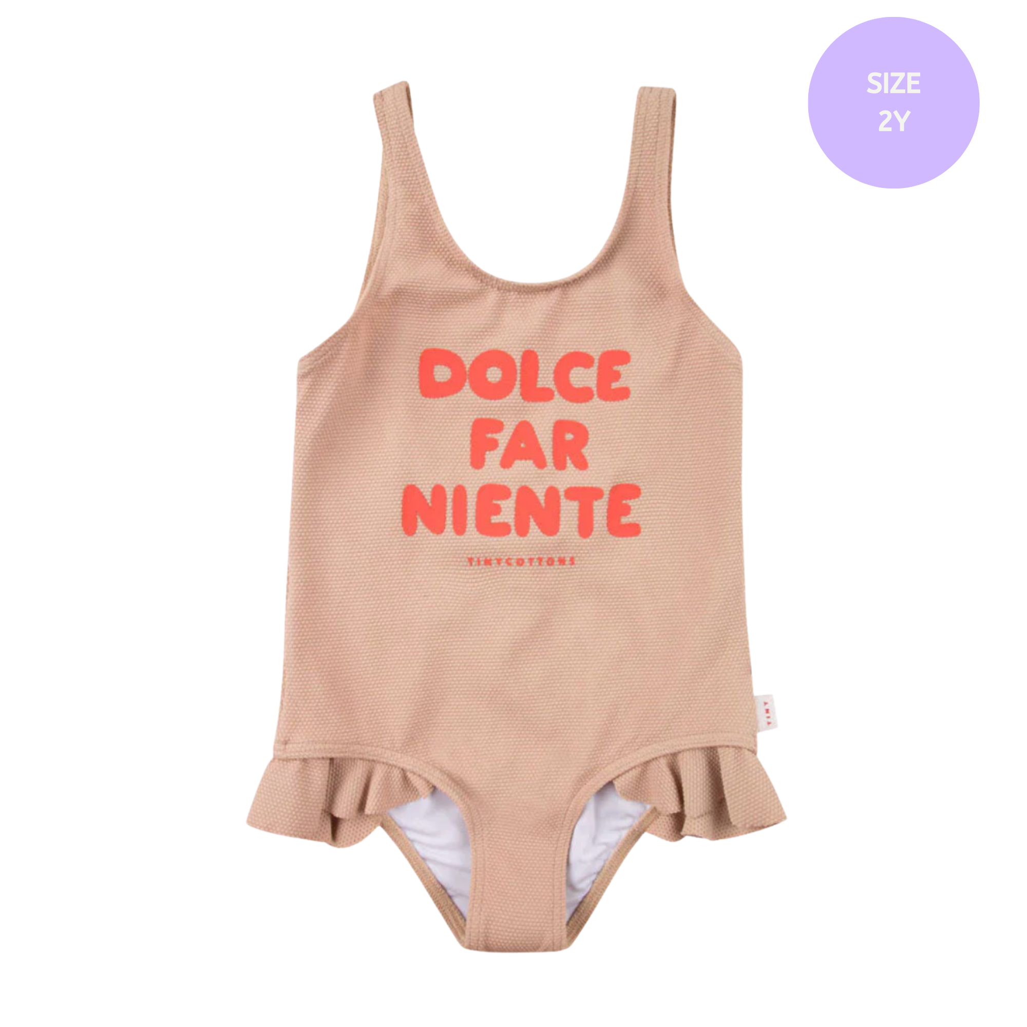 Tinycottons Dolce Far Niente One-Piece Swimsuit