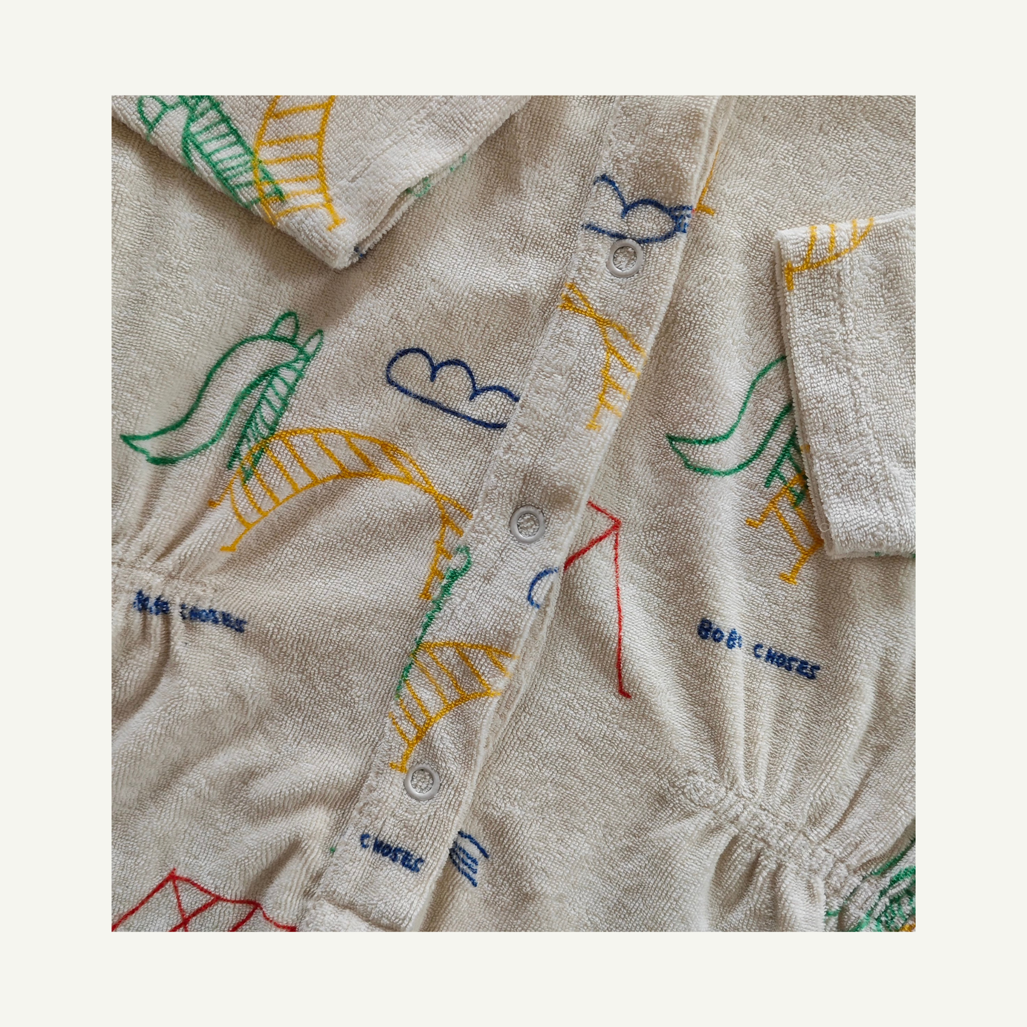 Bobo Choses Playground Terry Jumpsuit