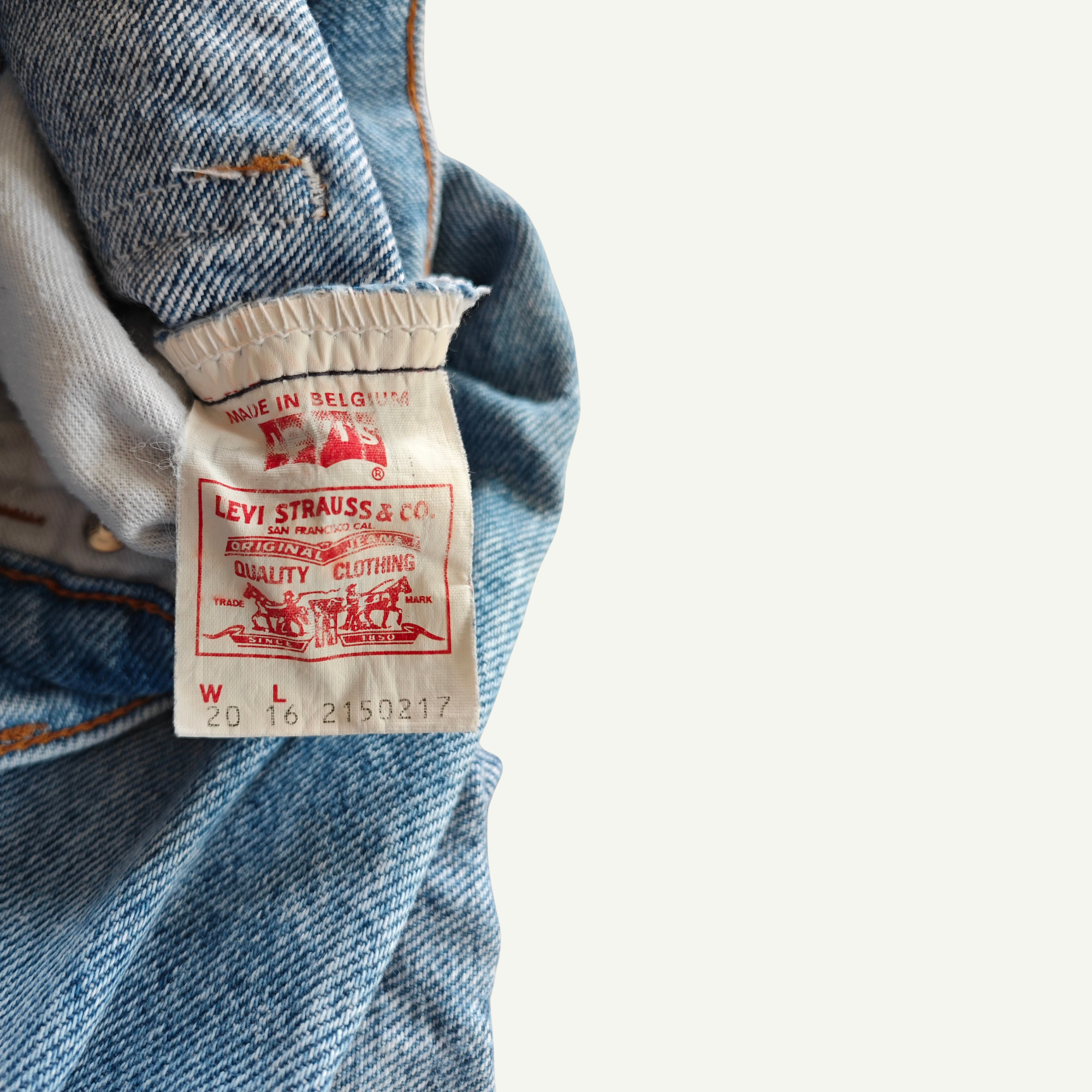 Vintage blue Levi’s toddler jeans