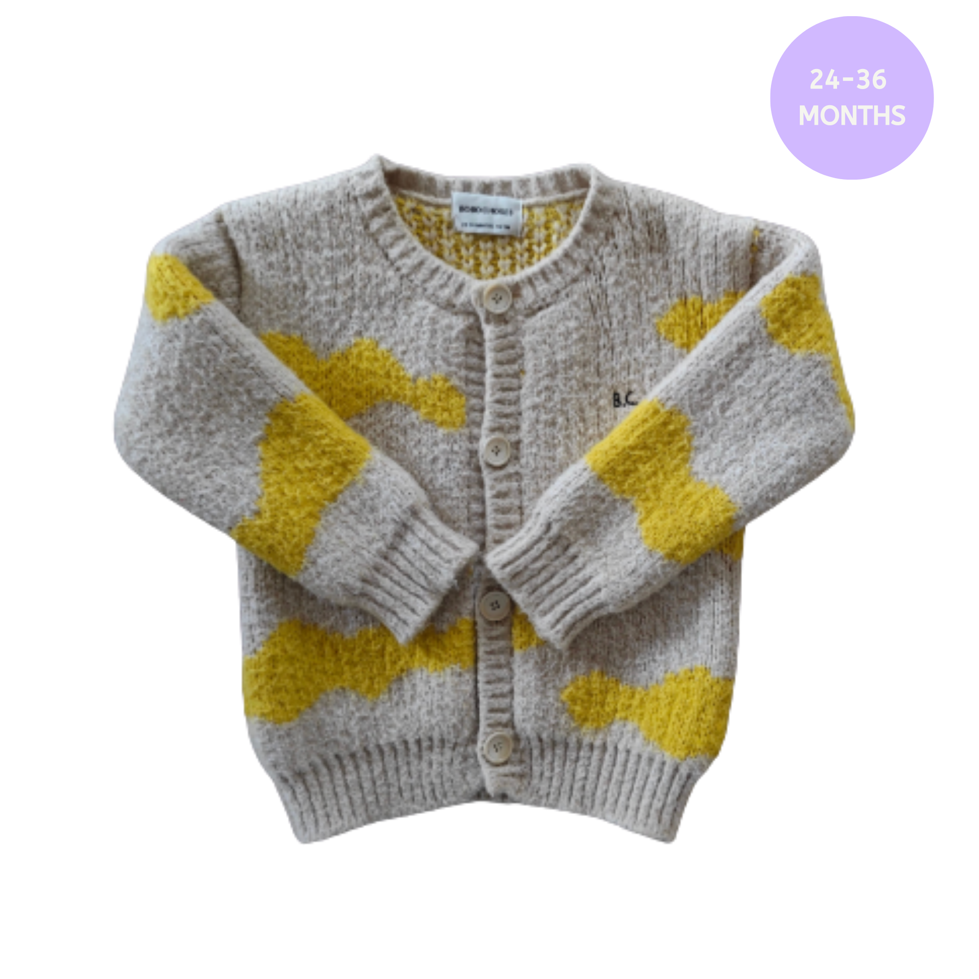 Bobo Choses All Over Clouds Knit