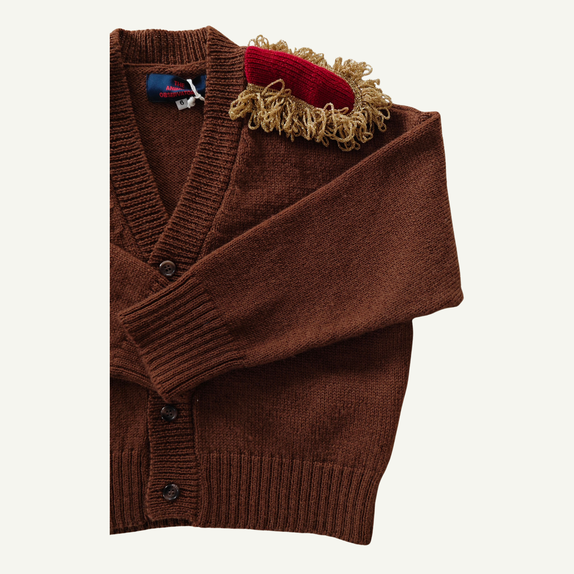 The Animals Observatory Plain Peasant Cardigan