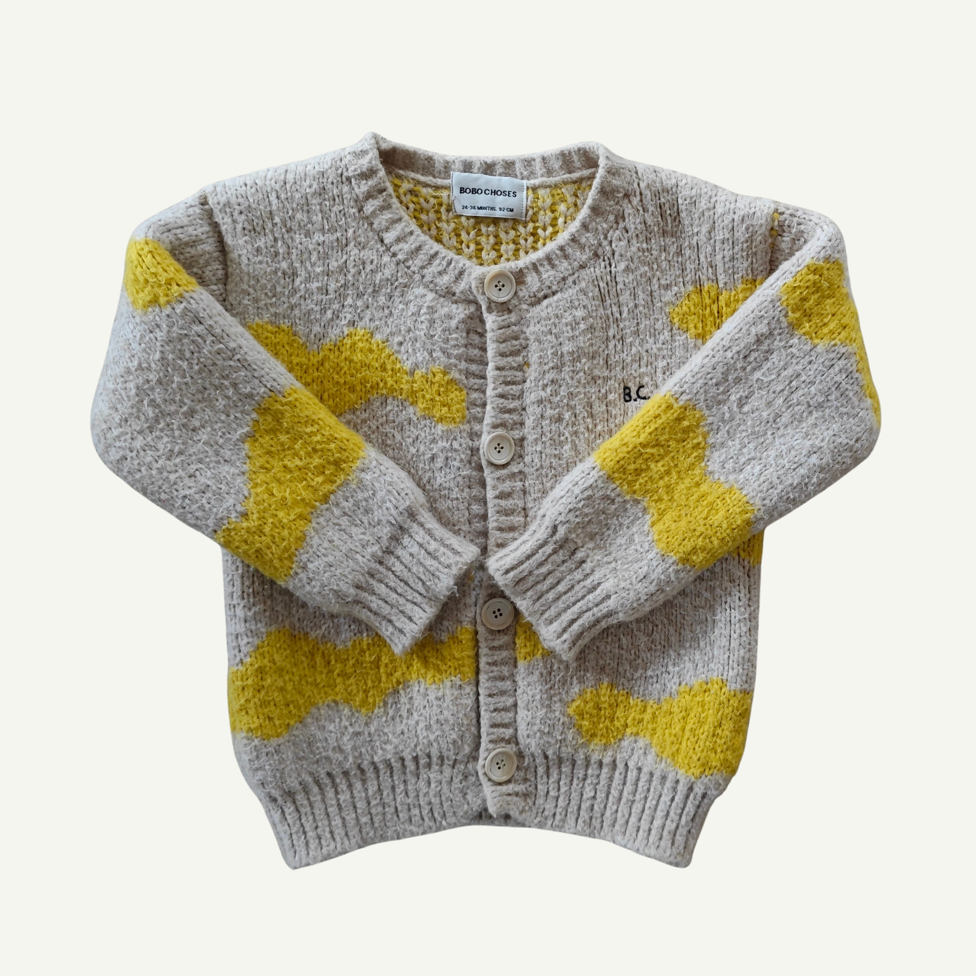 Bobo Choses All Over Clouds Knit
