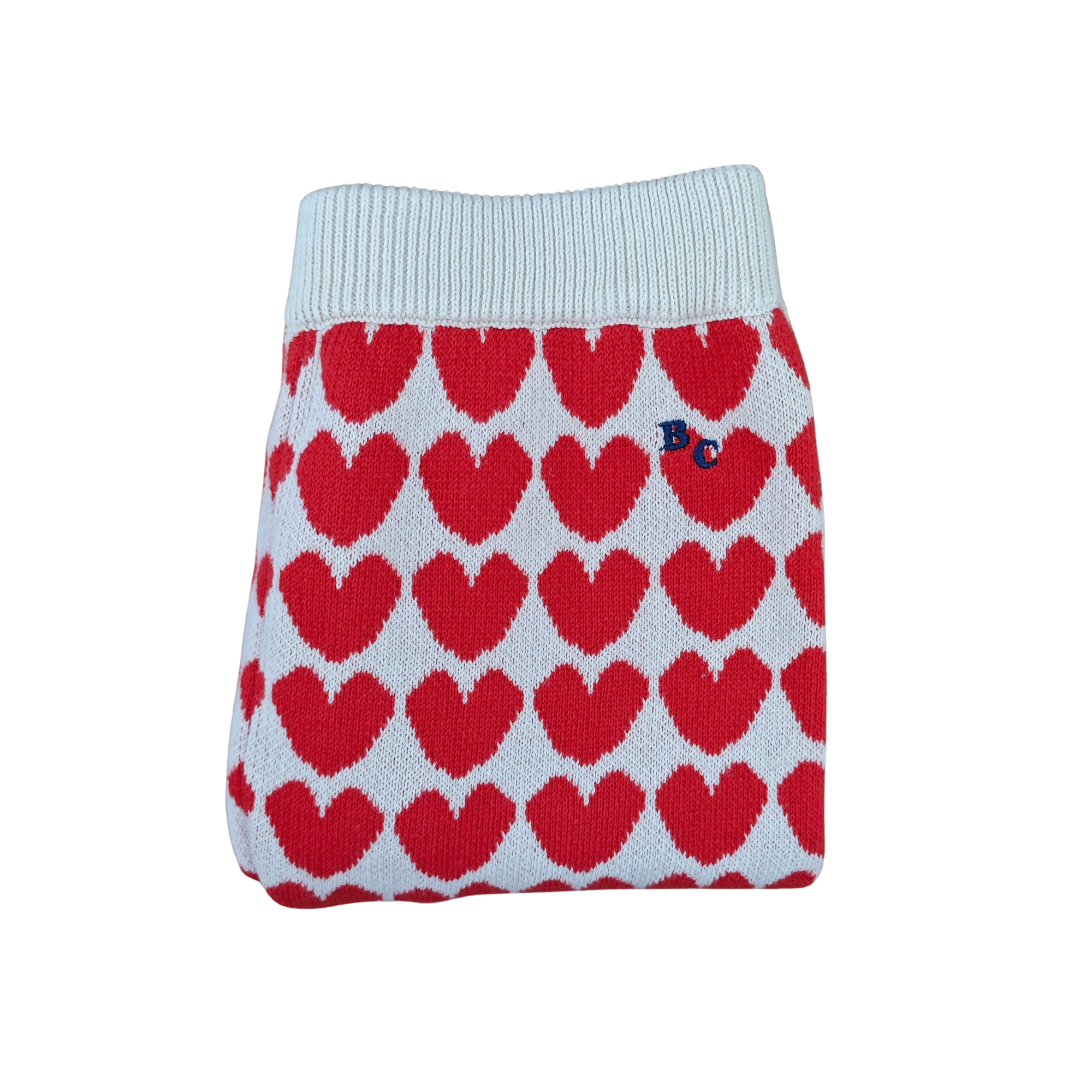 Bobo Choses Hearts All Over Knit Trousers