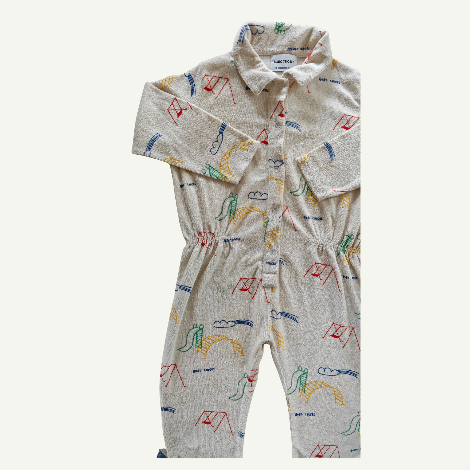 Bobo Choses Playground Terry Jumpsuit