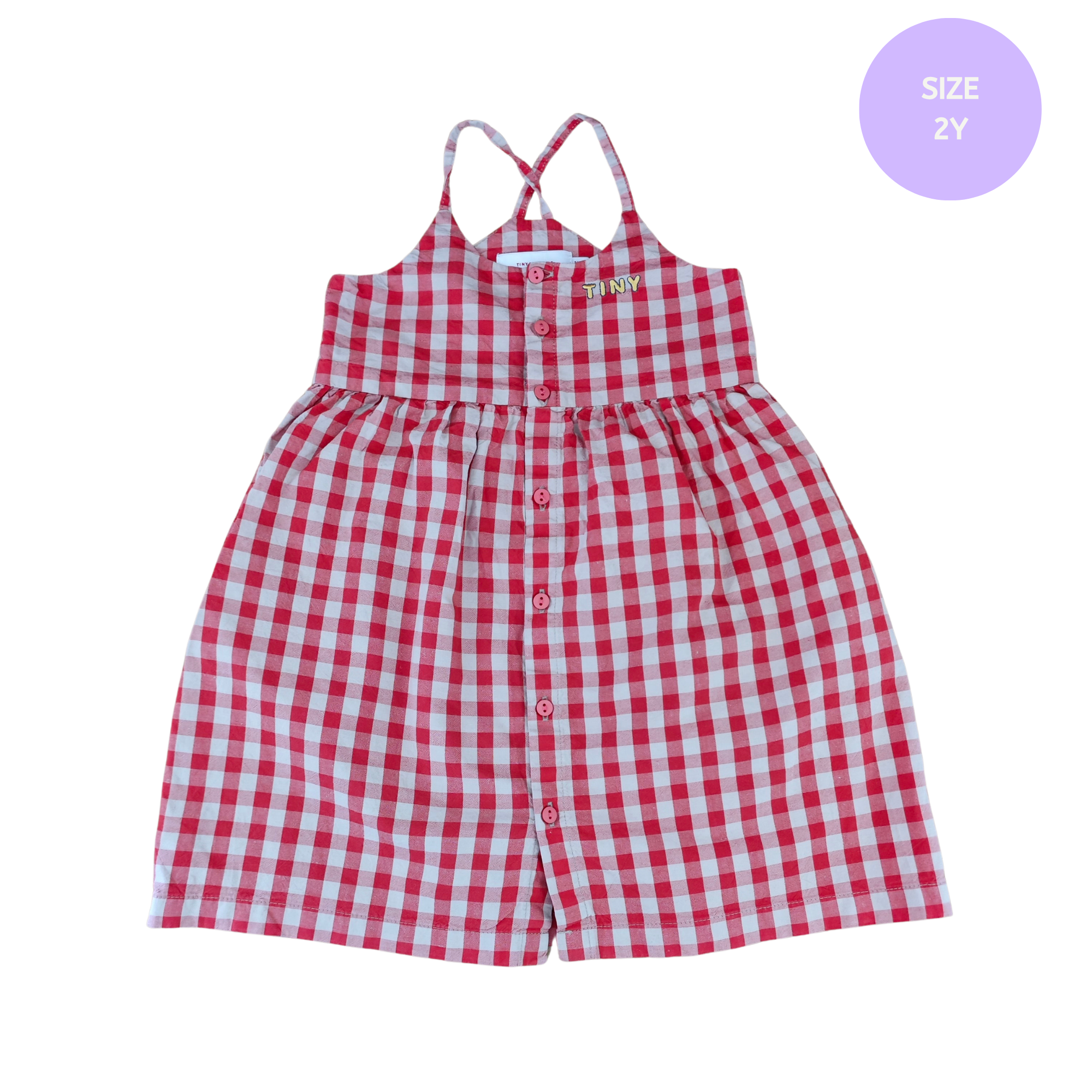 Tinycottons Gingham Dress
