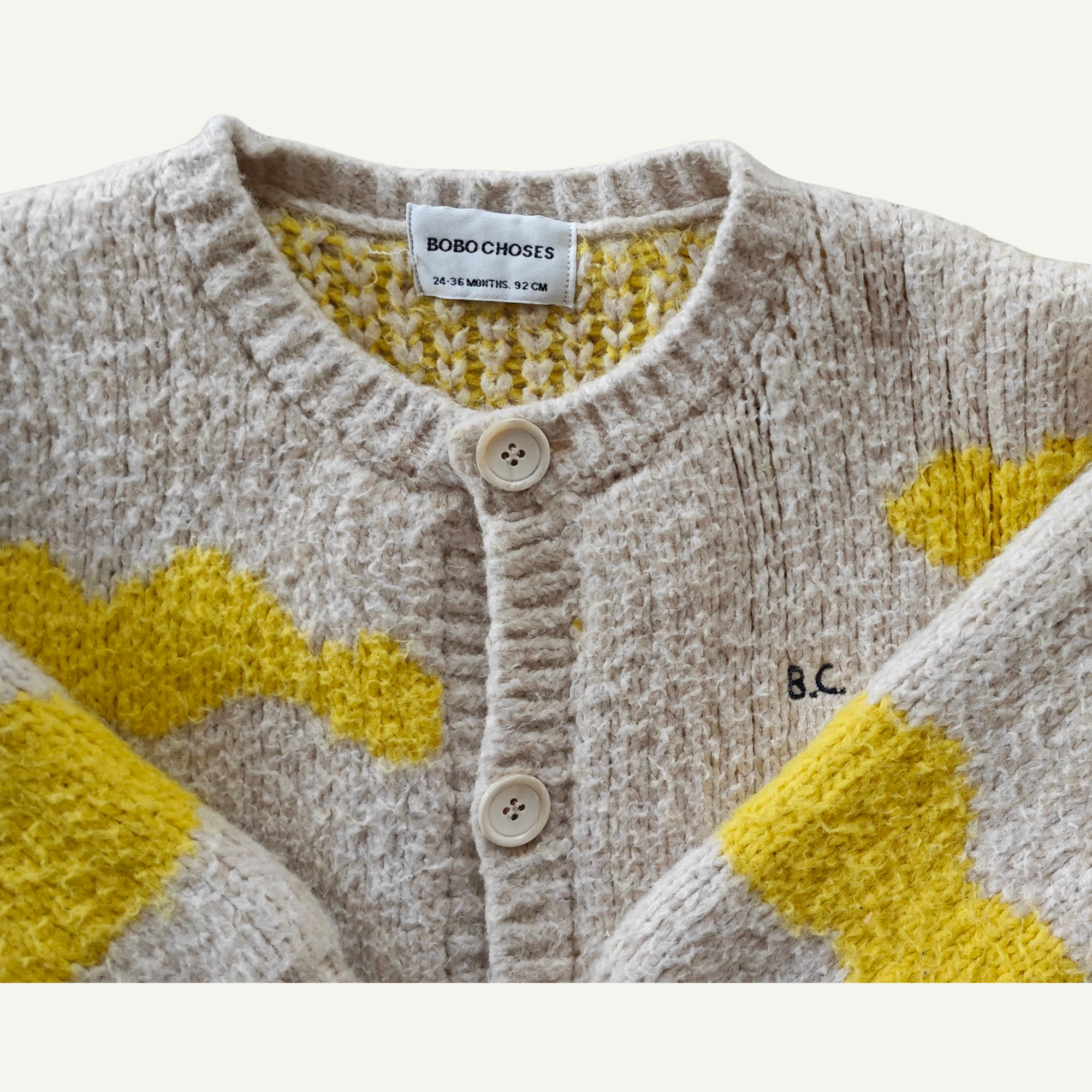 Bobo Choses All Over Clouds Knit