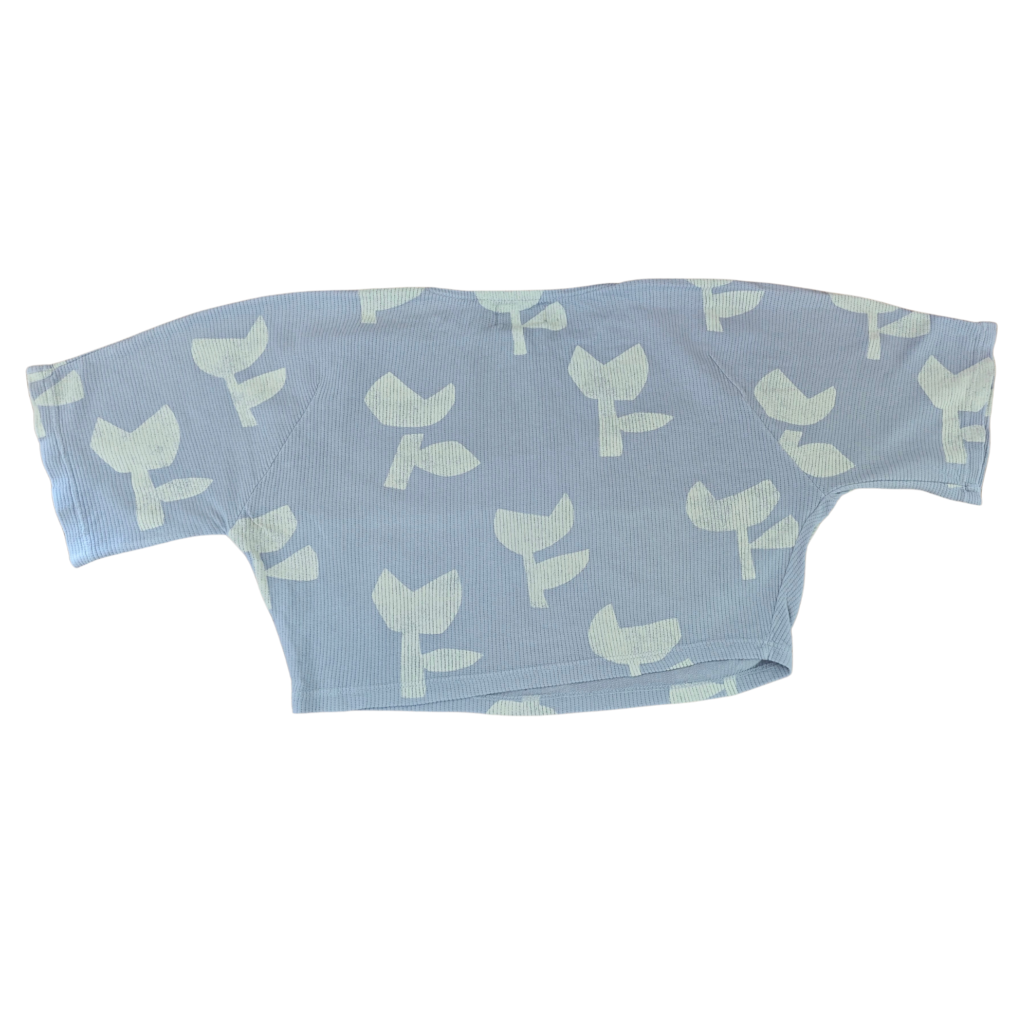 Bobo Choses Tulips Cropped T-Shirt