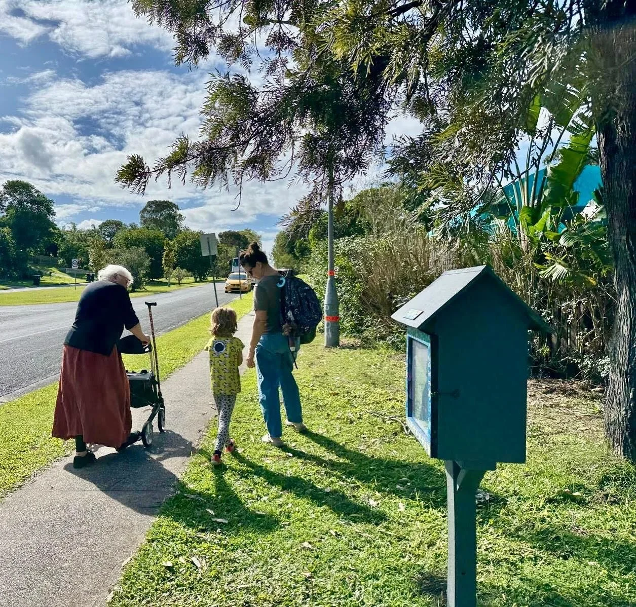 Do you know your neighbours? 

The Grand Friends program builds community connections across generations.

After the pandemic, the 2022 floods, and with loneliness a major health concern, we see how important these bonds are, checking in and supporti