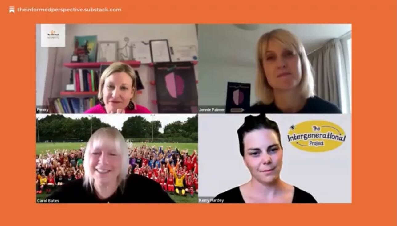 We&rsquo;re excited to share that our Co-Founder, Kerry Hardey, recently joined Jennie Palmer and Penelope Wallenstein on The Informed Perspective podcast to talk about ageism and why it matters to all of us.

Ageism doesn&rsquo;t just affect one gro