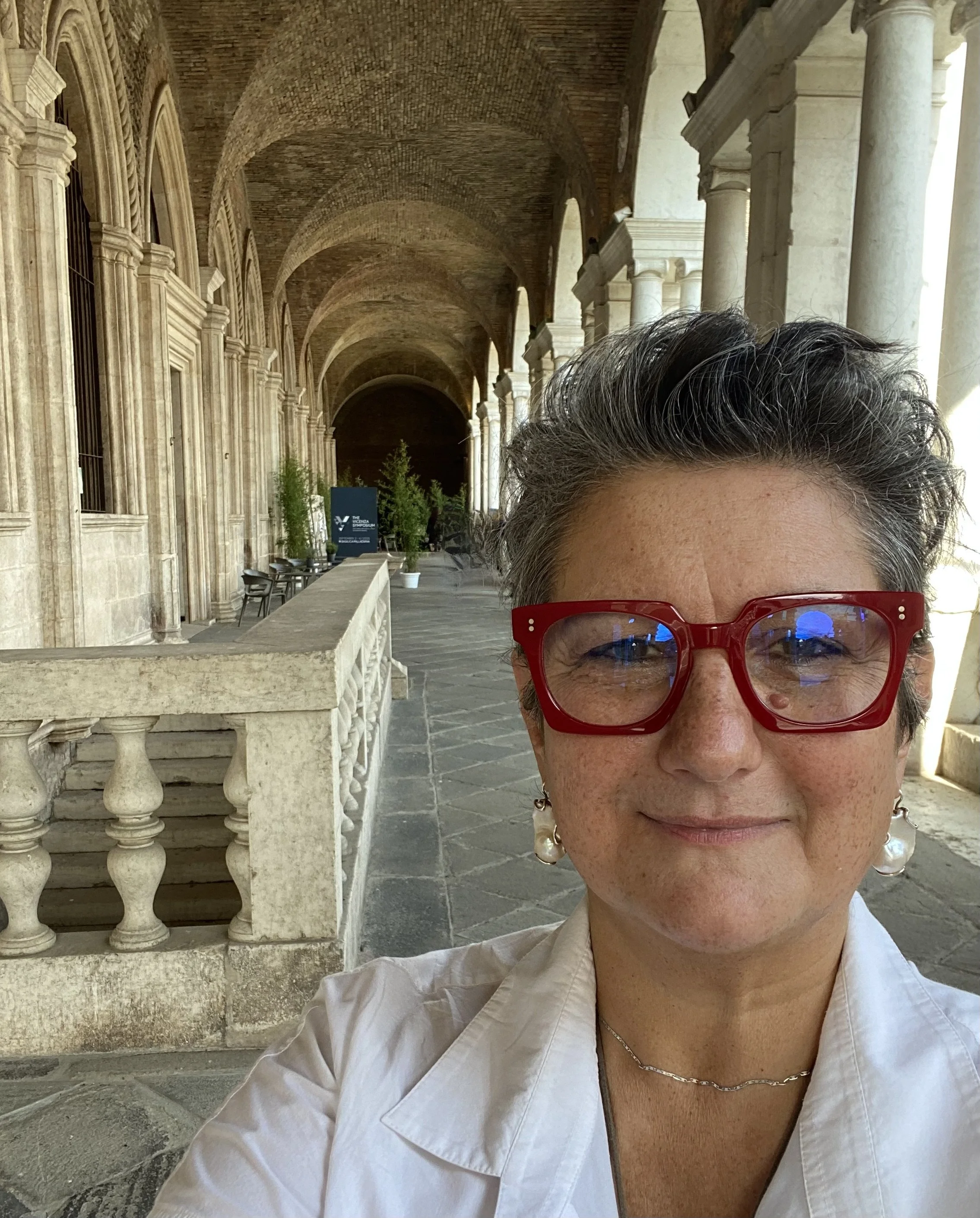 Michela Ferraro at Basilica Palladiana, Vicenza, Sept 2025
