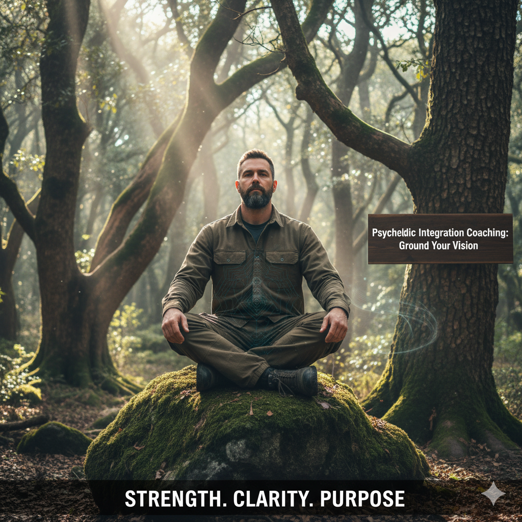 Psychedelic Integration Coaching - 45 minute telehealth session