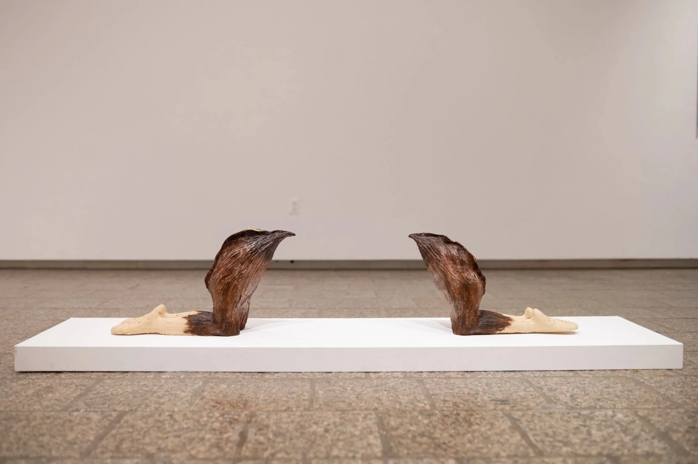 What is Left Behind?, 2025, Ceramic, 19 x 6 x 15 in