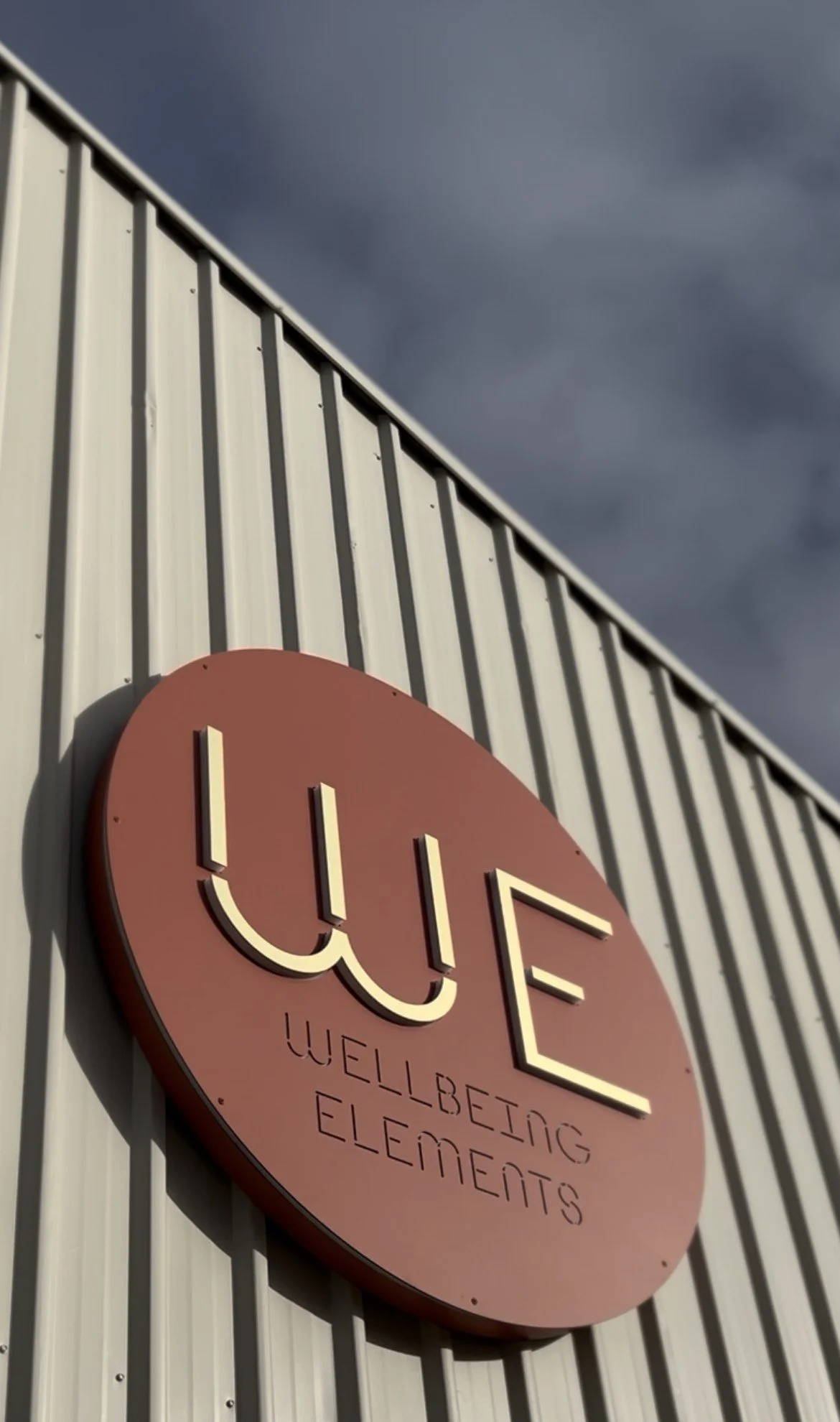 Wellbeing Elements building signage