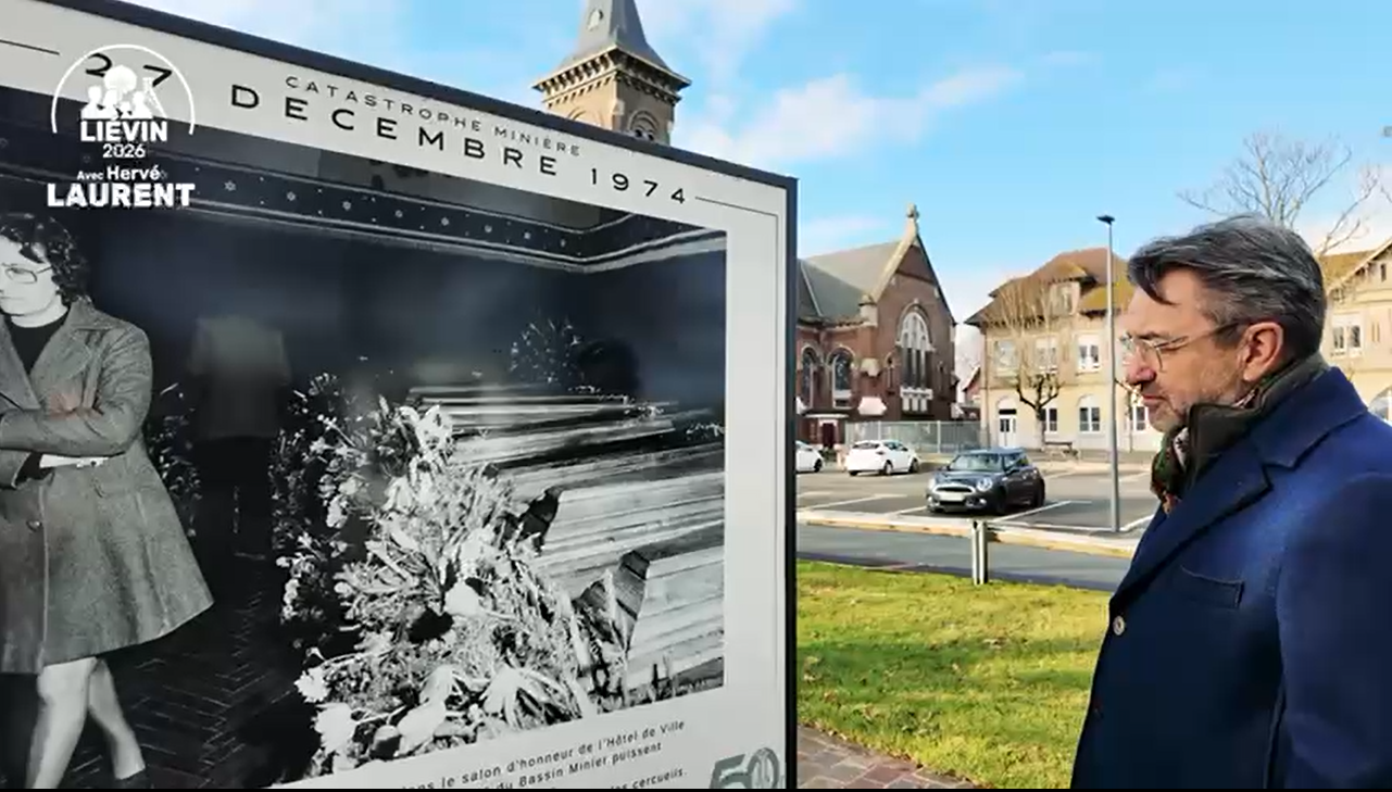 Liévin 27 décembre 1974, jour de recueillement et de mémoire.