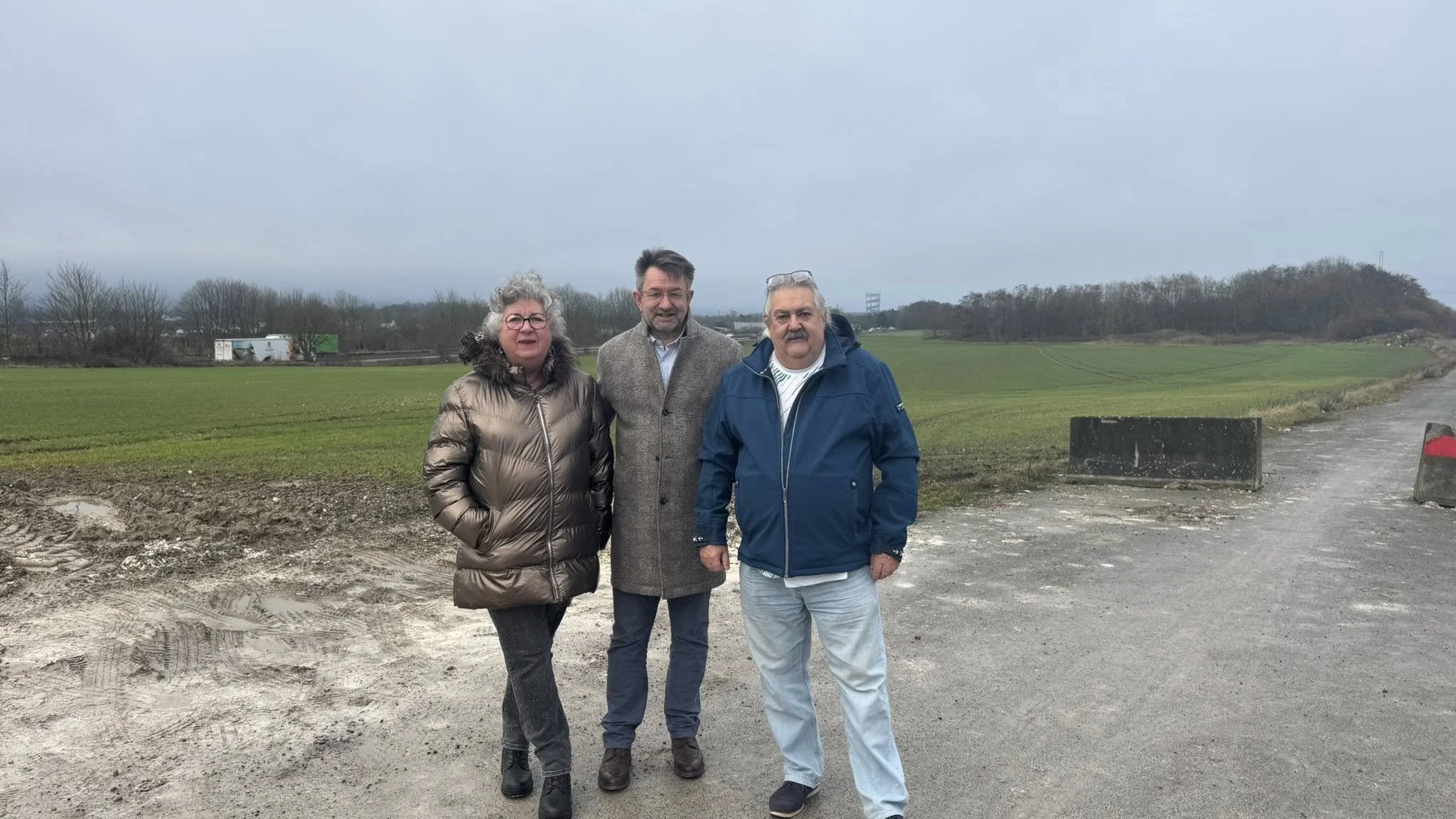 rencontre des habitants de la rue Marousez à Liévin.