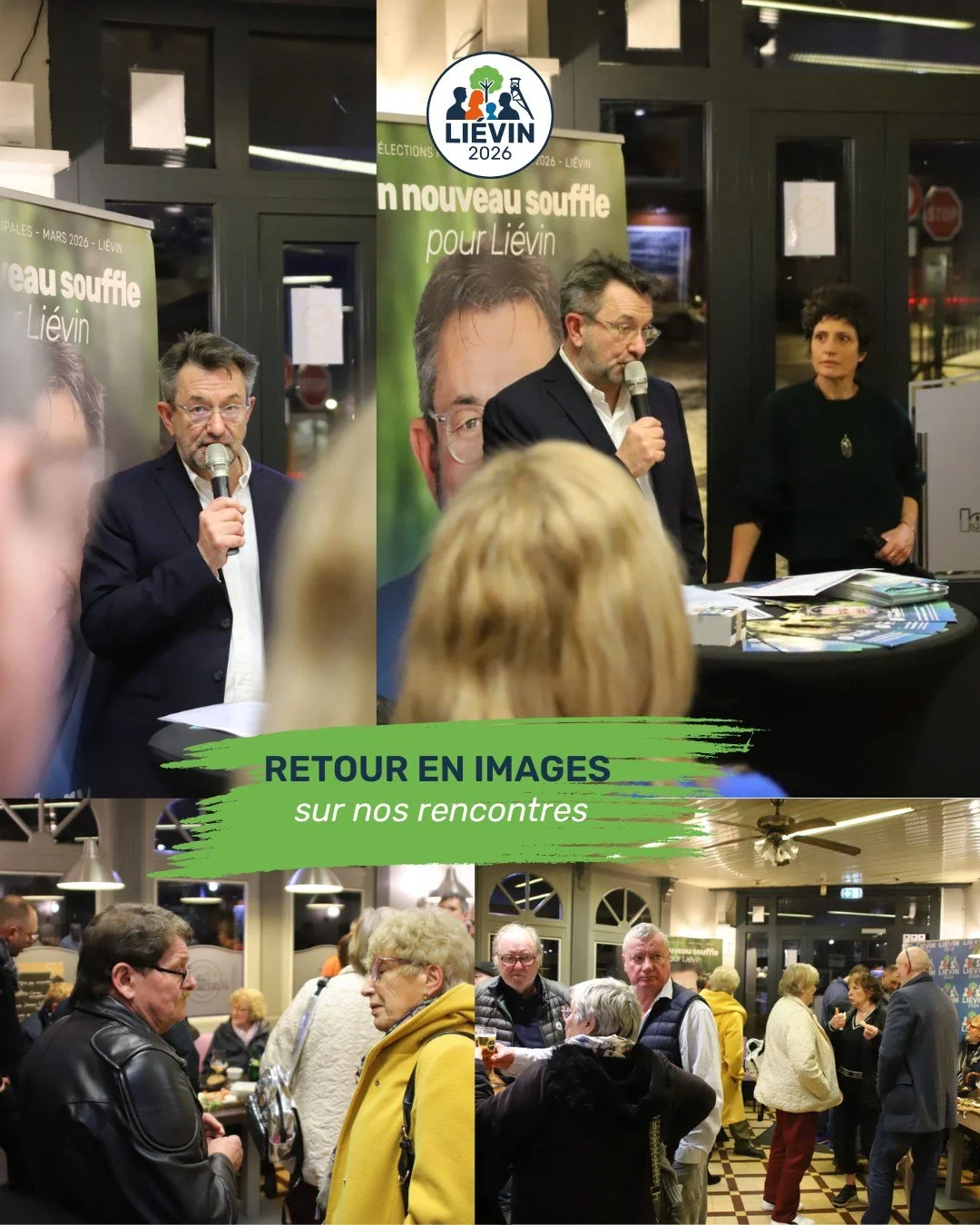 Retour en images sur nos rencontres au Pot à Tabac et au Ménestrel Liévin!