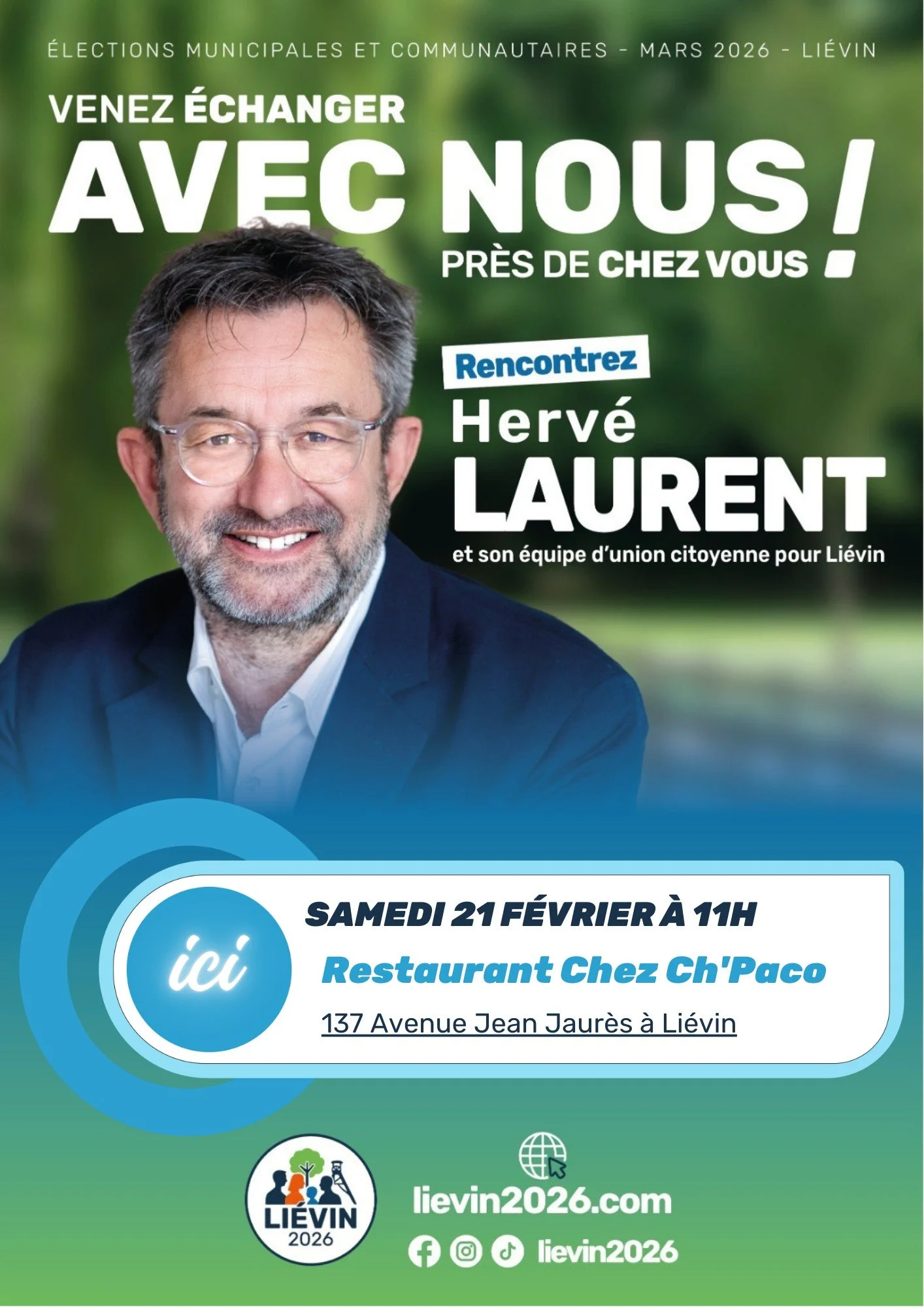 Évènement de Lievin2026  Ch'Paco, Hervé Laurent