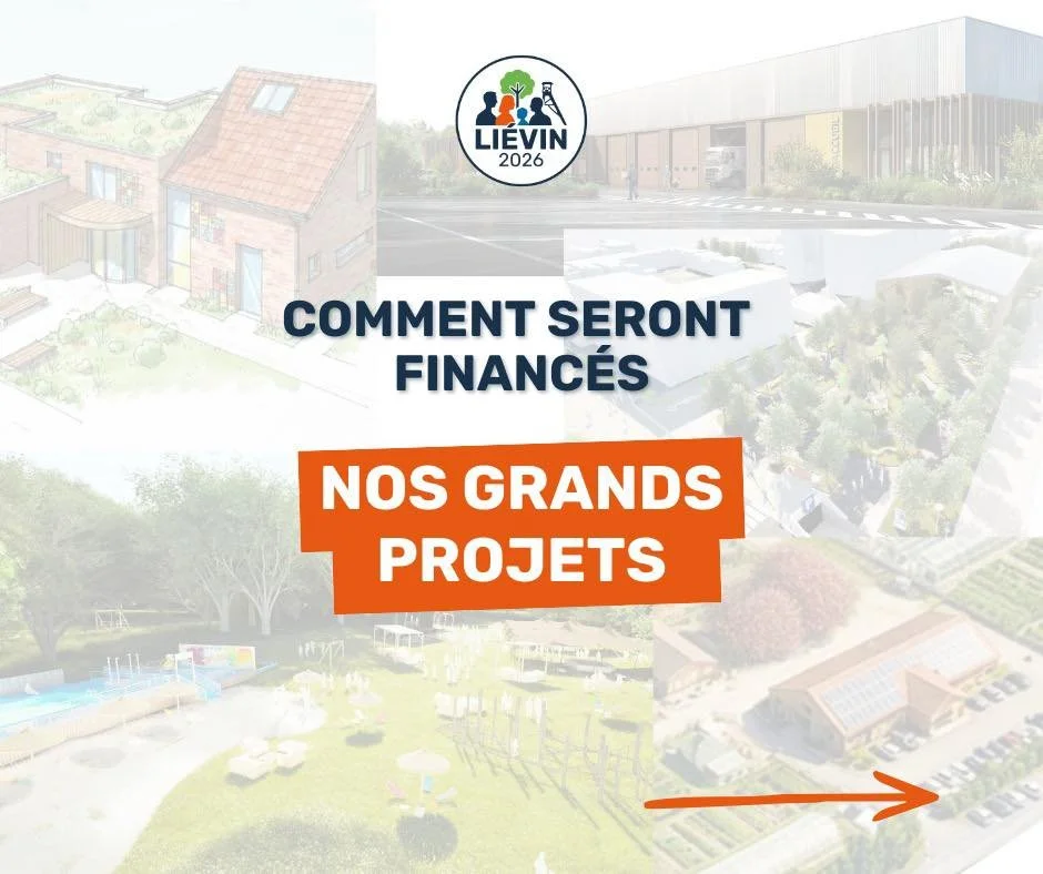 Le finanacement pour Liévin 2026 