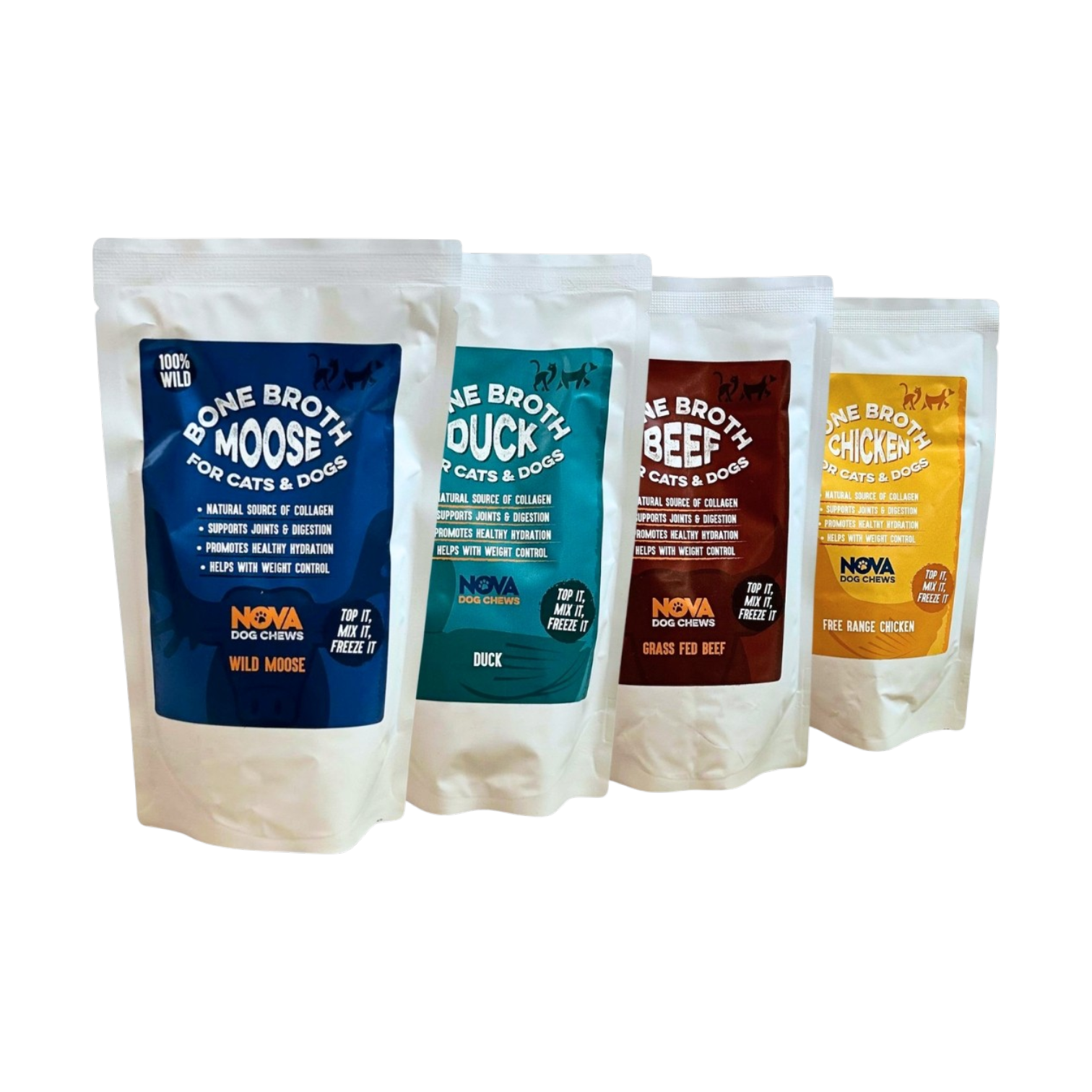 Bone Broths 230ml (Beef, Chicken, Duck, Moose)