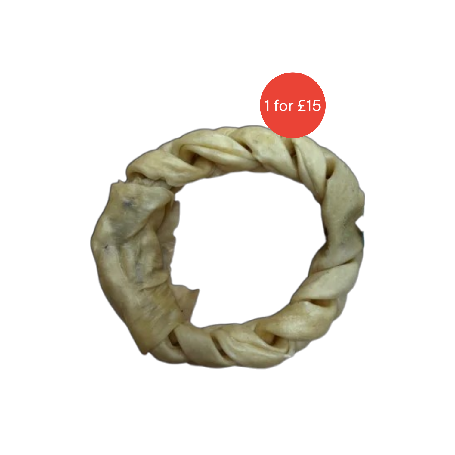 Giant Buffalo Collagen Braided Ring