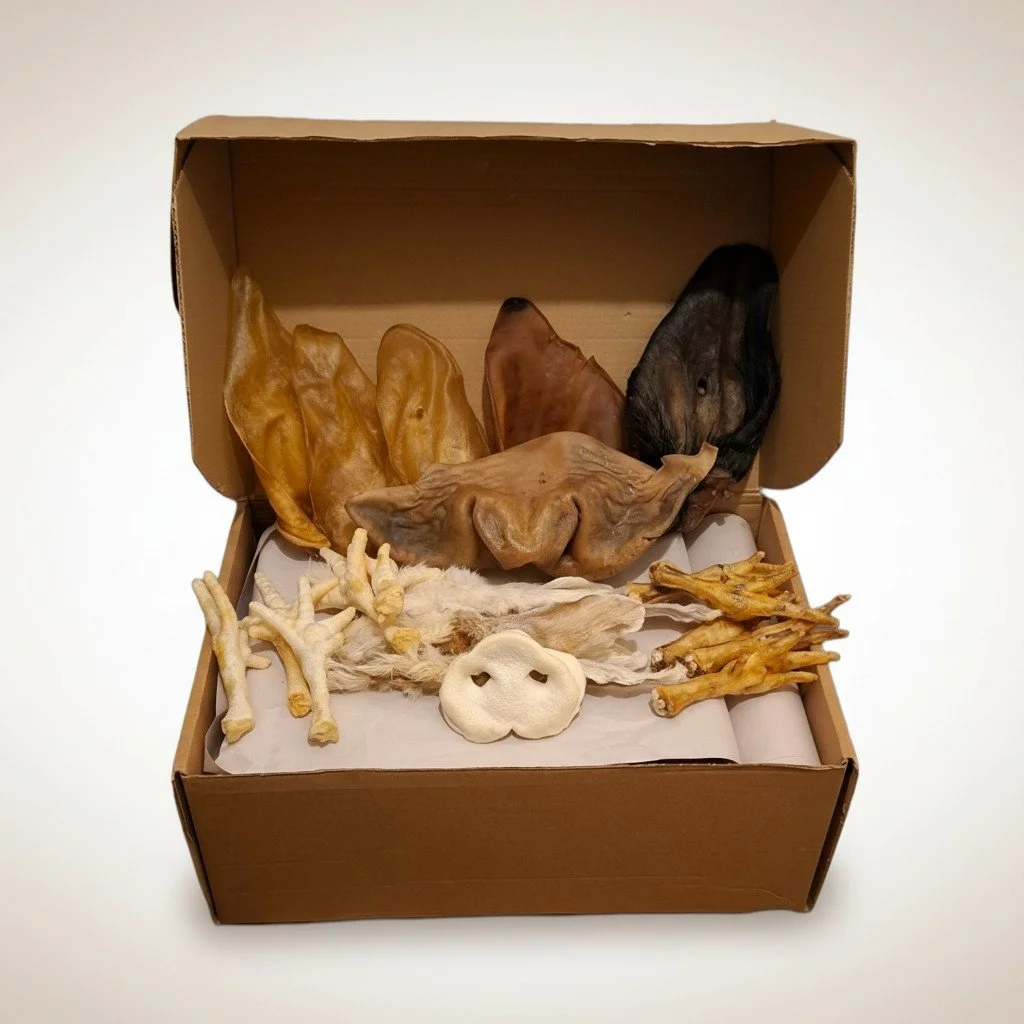 Hearies, Steppies & Sniffies Treat Box