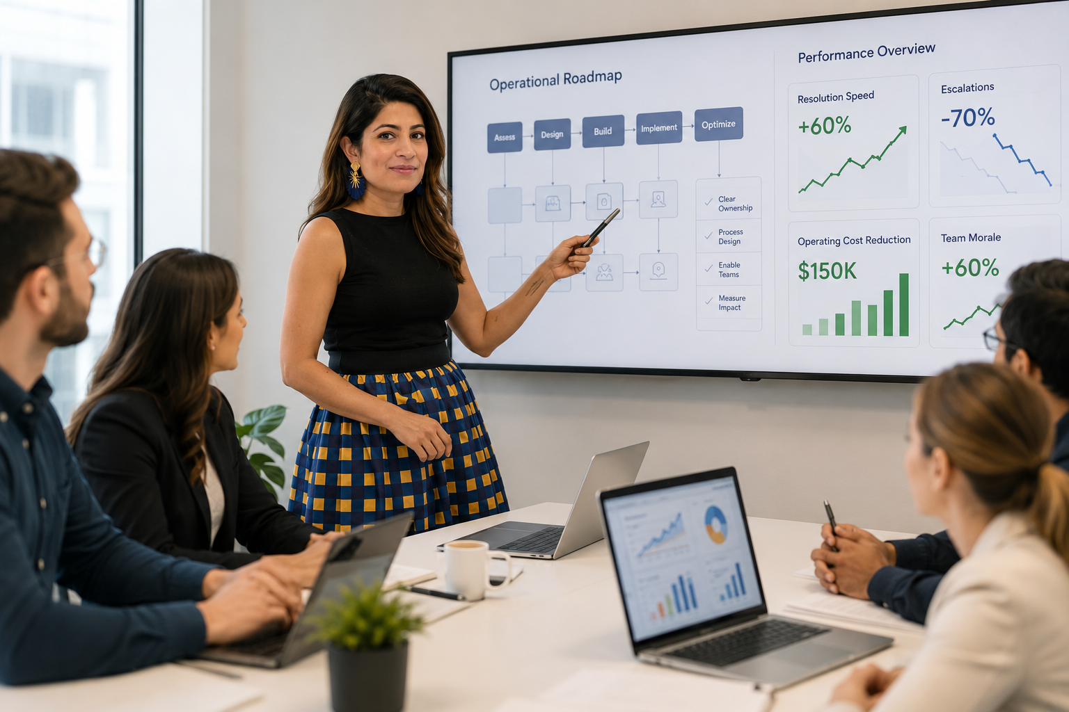 Client Story: Operational Transformation for a B2B SaaS company
